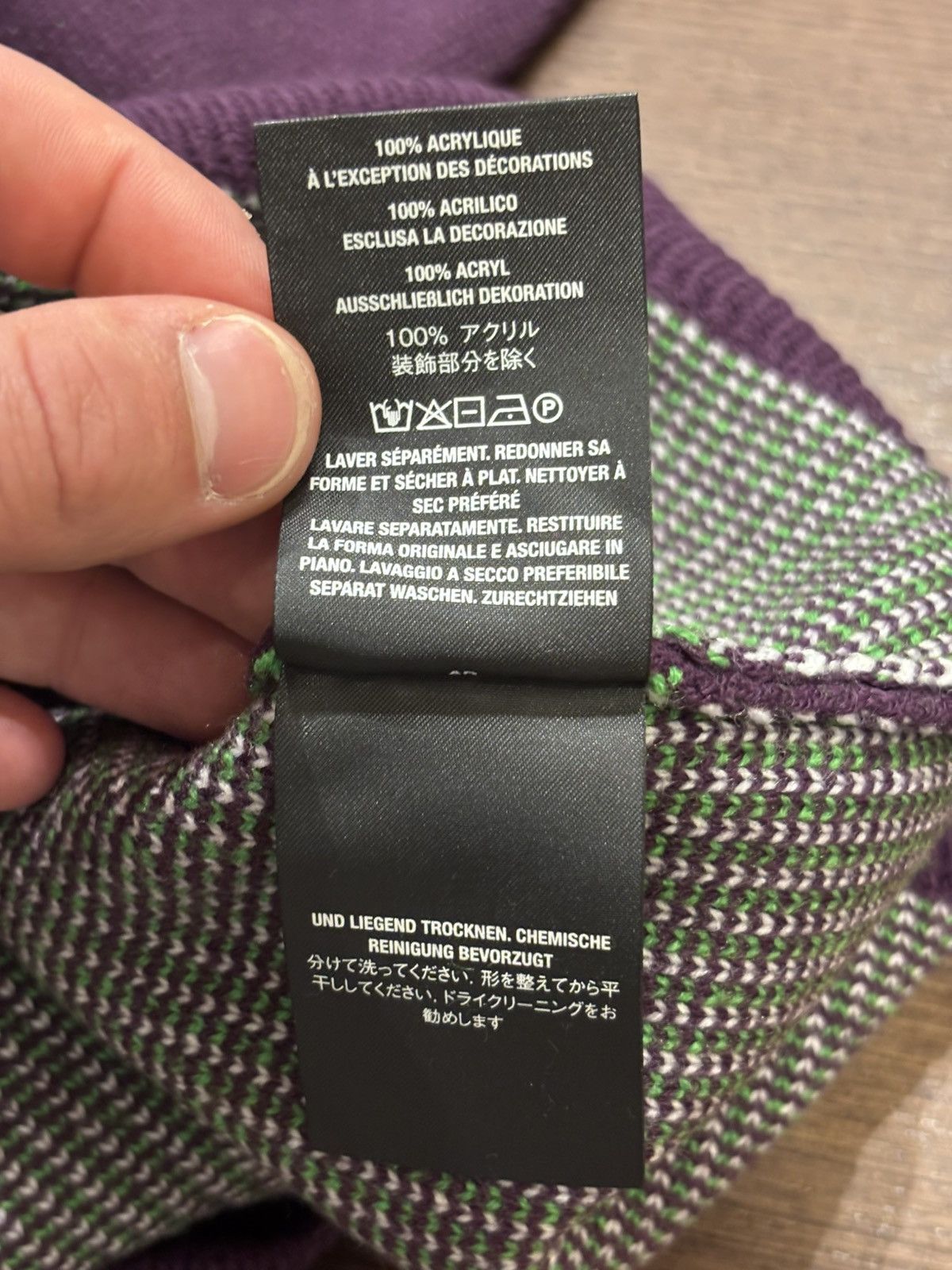 Supreme × Vanson Leathers Supreme Vanson Knit Flame Sweater Size US L / EU 52-54 / 3 - 5 Thumbnail