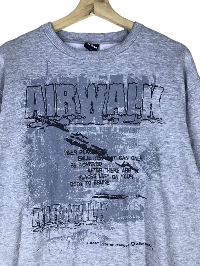 Airwalk Vintage Airwalk Sweatshirts Size US L / EU 52-54 / 3 - 3 Thumbnail