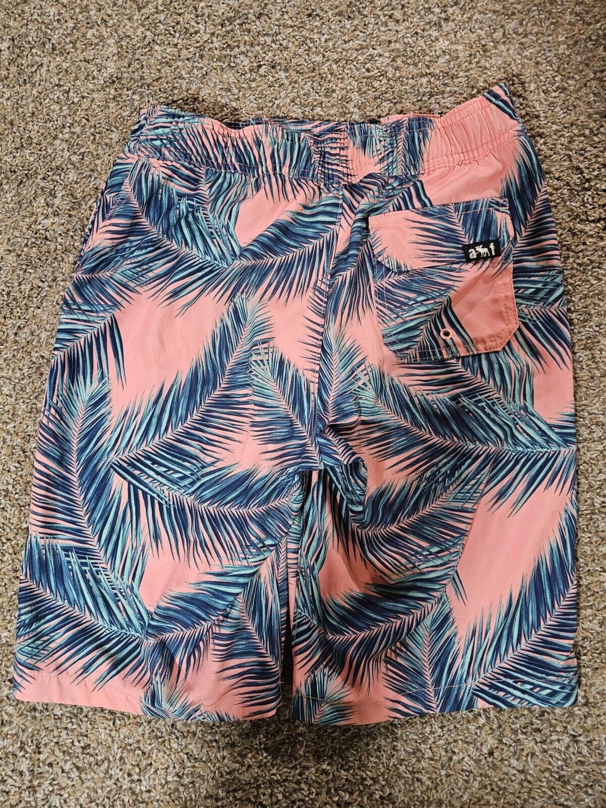 Abercrombie & Fitch ABERCROMBIE KIDS POOL TO PLAY Shorts Swim Trunks Boys 13/14 Size US 26 / EU 42 - 6 Thumbnail