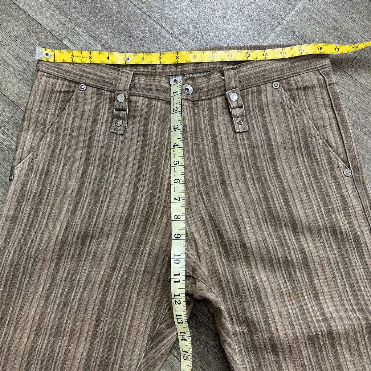 semanticdesign Vintage Semanticdesign Studded Striped Bootcut Flared Jeans Size US 32 / EU 48 - 19 Thumbnail