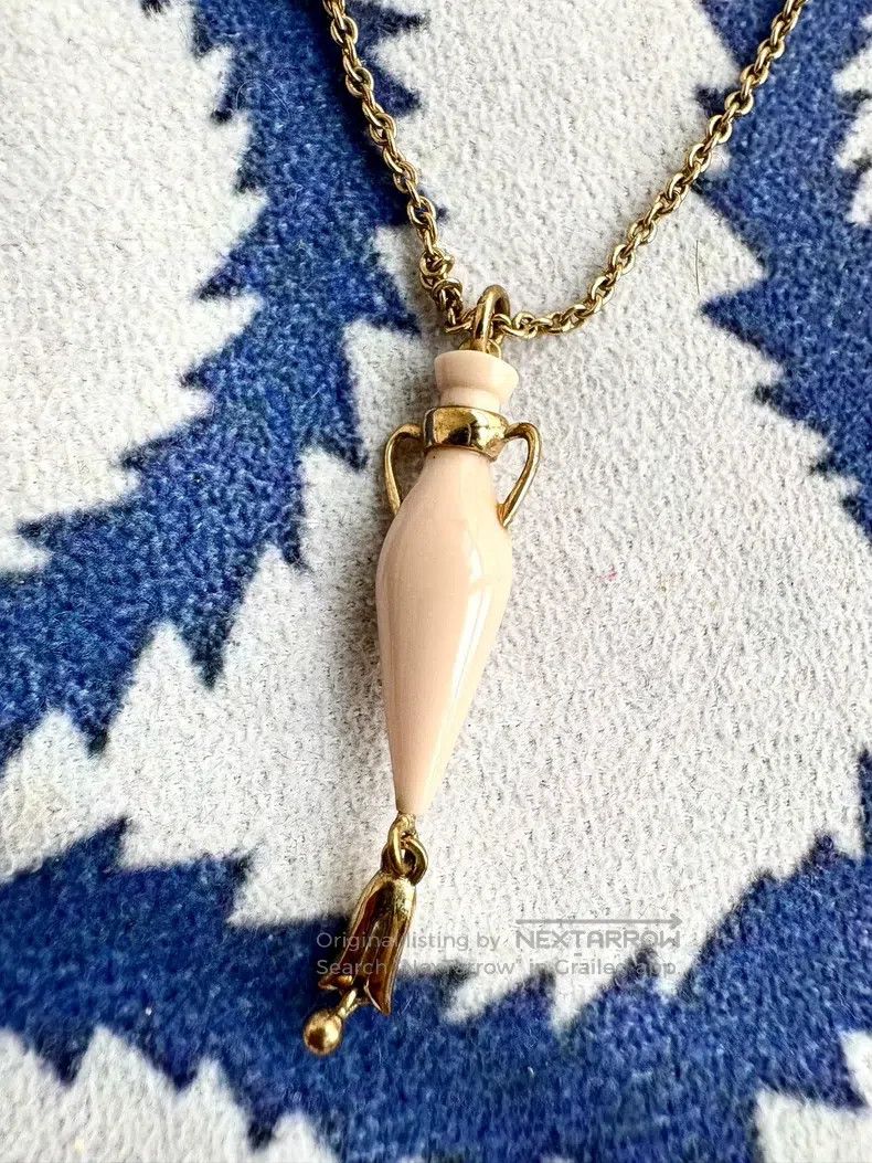 Vivienne Westwood Vivienne Westwood Lily of the Valley Bottle Necklace Size ONE SIZE - 3 Thumbnail