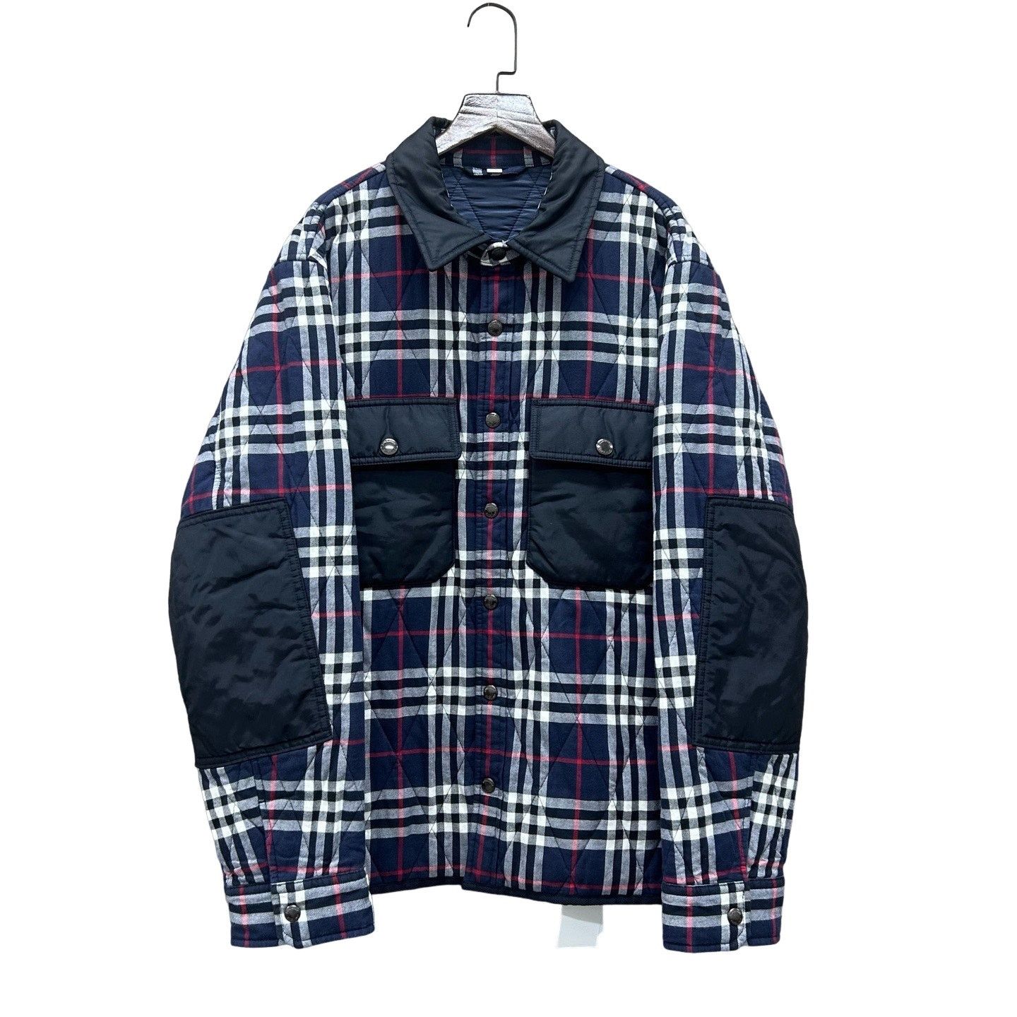Burberry Burberry Quilted Plaid Jacket Size 52 Size US L / EU 52-54 / 3 - 1 Thumbnail