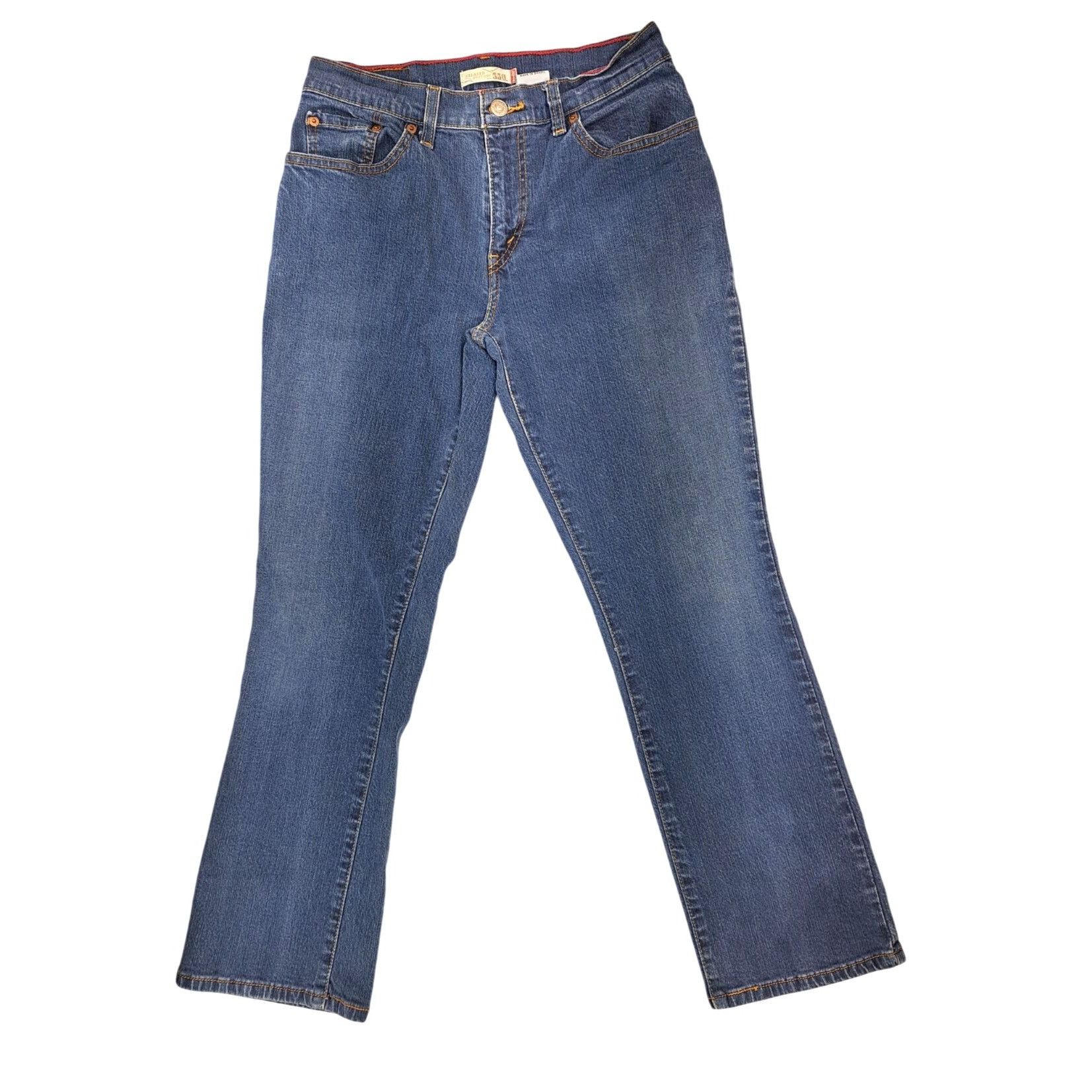 Levi's Levi's 550 Women Relaxed Boot Cut Jeans Size 8M Blue Denim Size 30" / US 8 / IT 44 - 2 Thumbnail