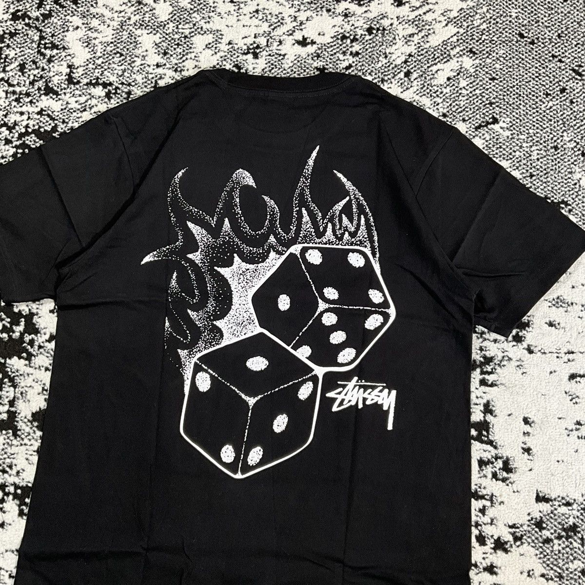 Other STUSSY FIRE DICE TEE BLACK - XL Size US XL / EU 56 / 4 - 2 Thumbnail
