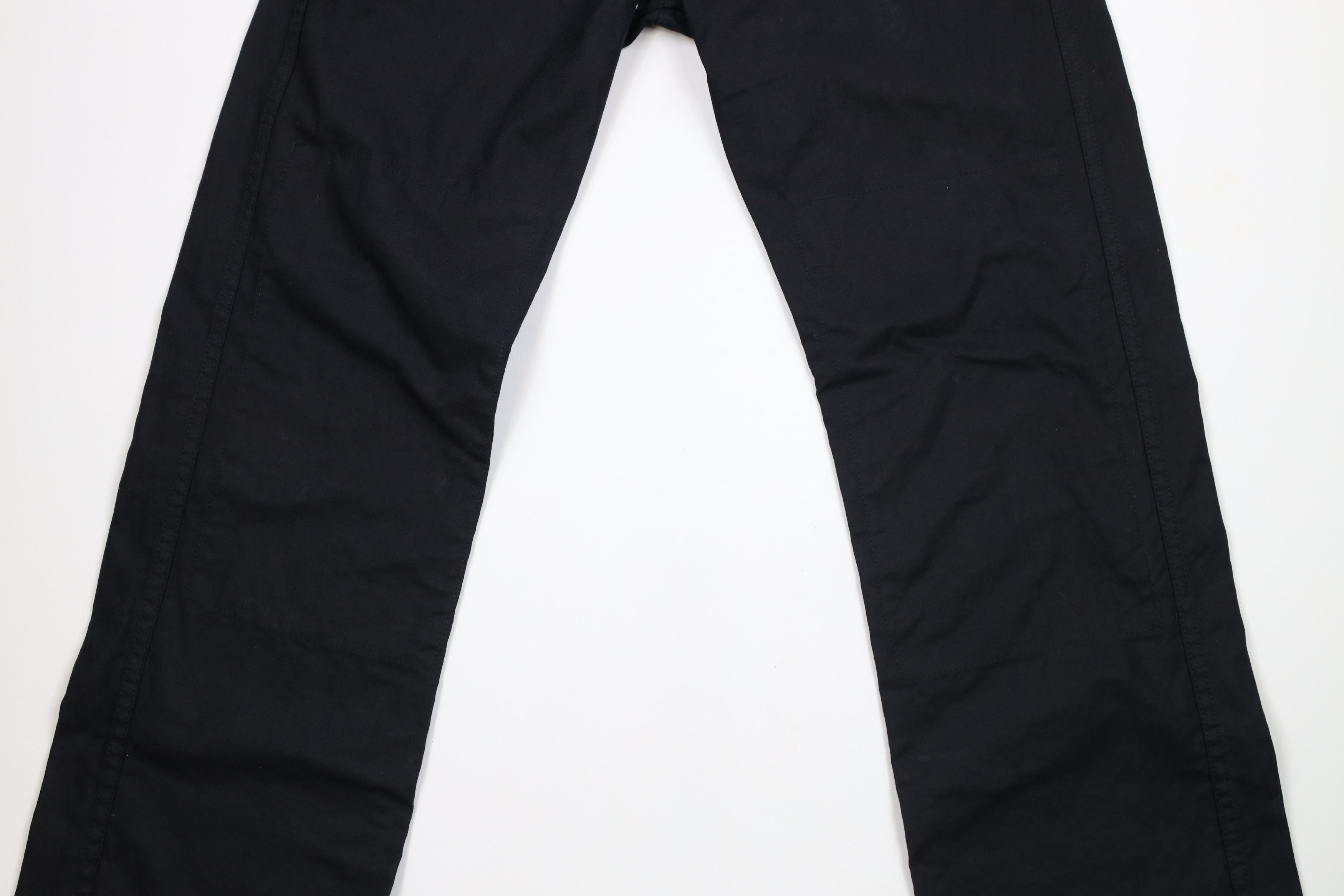Chimala × Vintage Chimala Japan Block Double Knee Buckle Back Denim Jeans Size US 33 - 3 Thumbnail