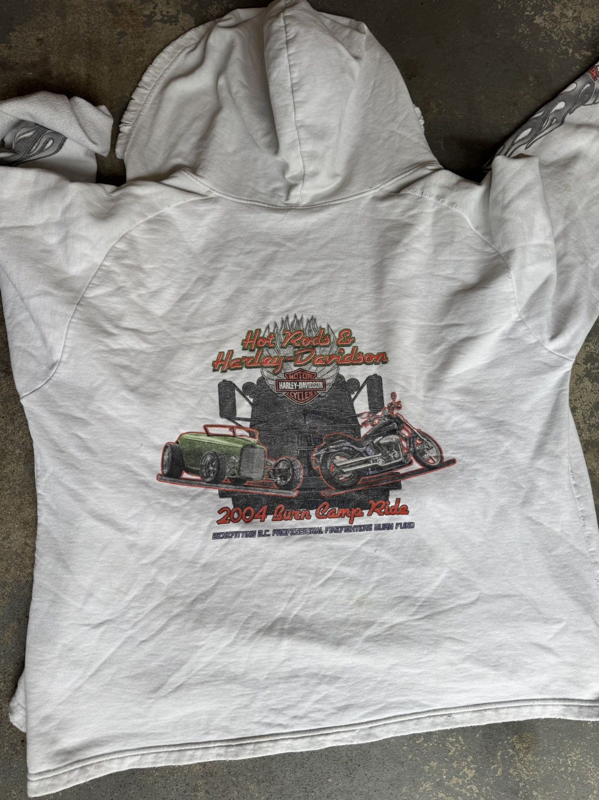 Harley Davidson Thrashed Harley Davidson Zip Up Size US L / EU 52-54 / 3 - 2 Thumbnail