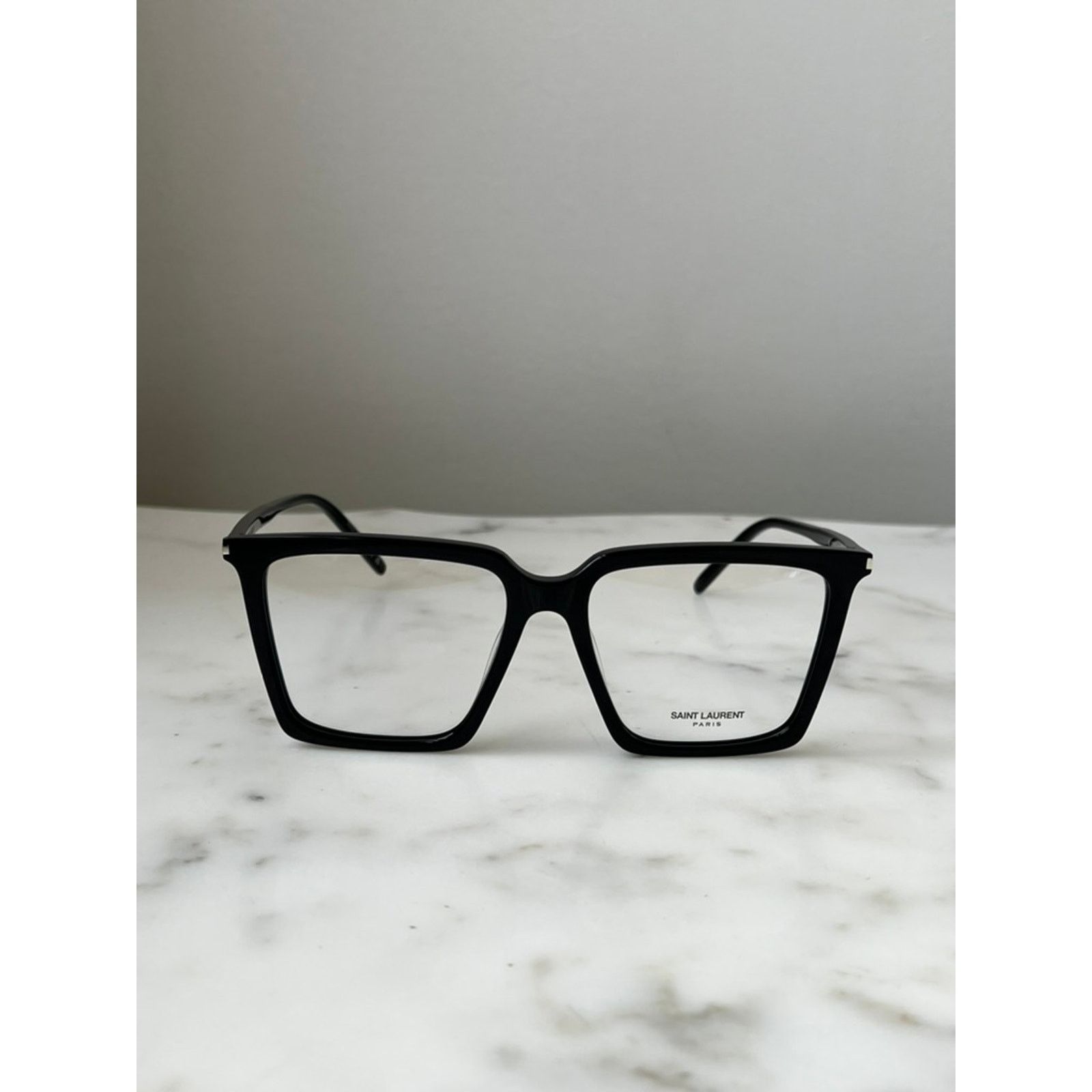 Saint Laurent Paris NEW Saint Laurent SL474 Opt Black Square Frames Size ONE SIZE - 5 Thumbnail