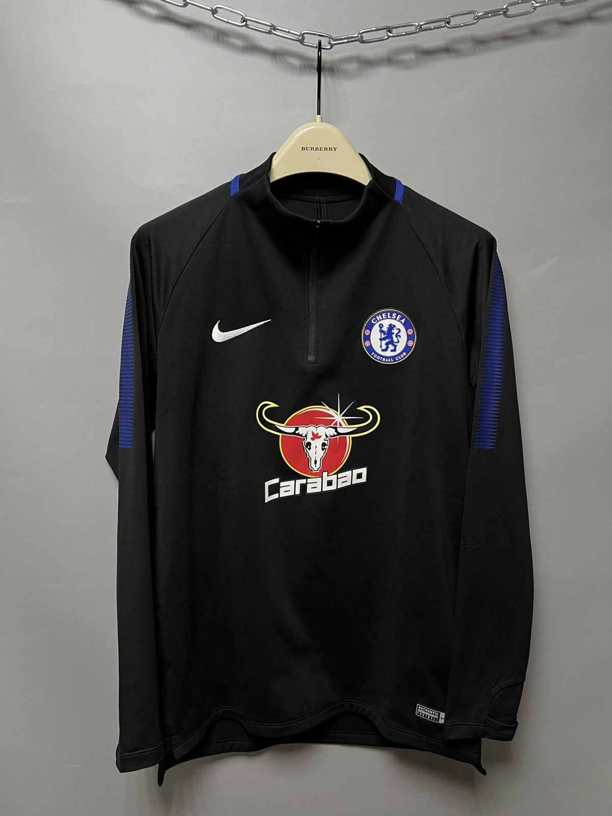 Nike Nike CHELSEA 2017 2018 TRAINING FOOTBALL SOCCER Top Jacket Size US M / EU 48-50 / 2 - 1 Thumbnail