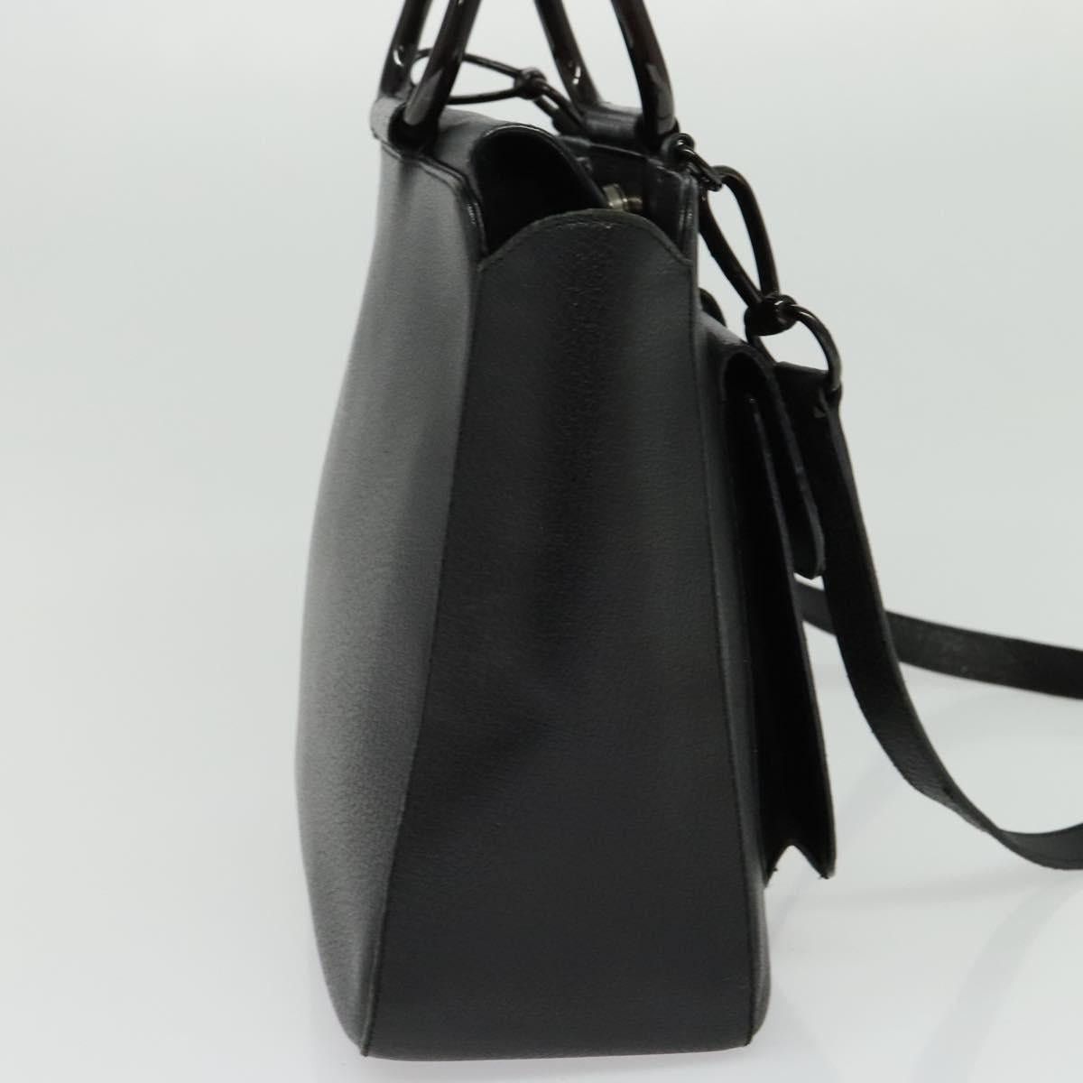 Gucci GUCCI Handbag Leather Black 000 2058 0307 6 Size ONE SIZE - 4 Thumbnail