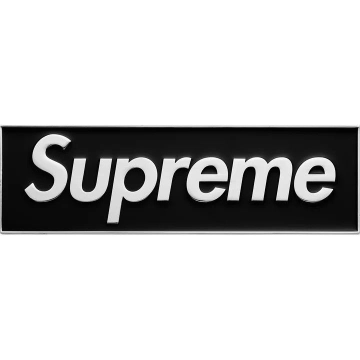 Supreme Supreme Box Logo Car Emblem Size ONE SIZE - 1 Thumbnail