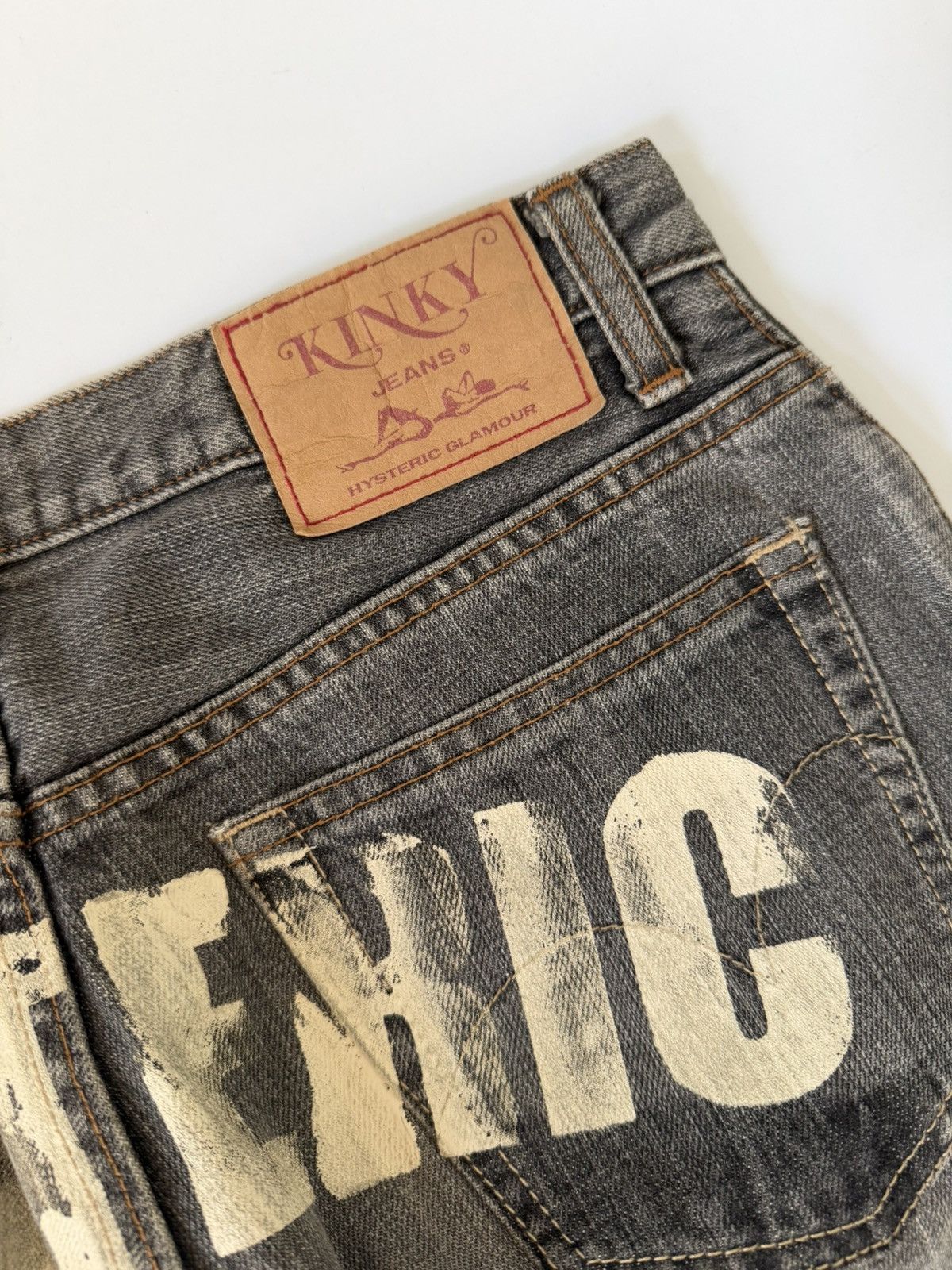 Hysteric Glamour Hysteric Glamour Debbie, Suzie, Joan Distressed Grey Flared Size 30" / US 8 / IT 44 - 13 Thumbnail