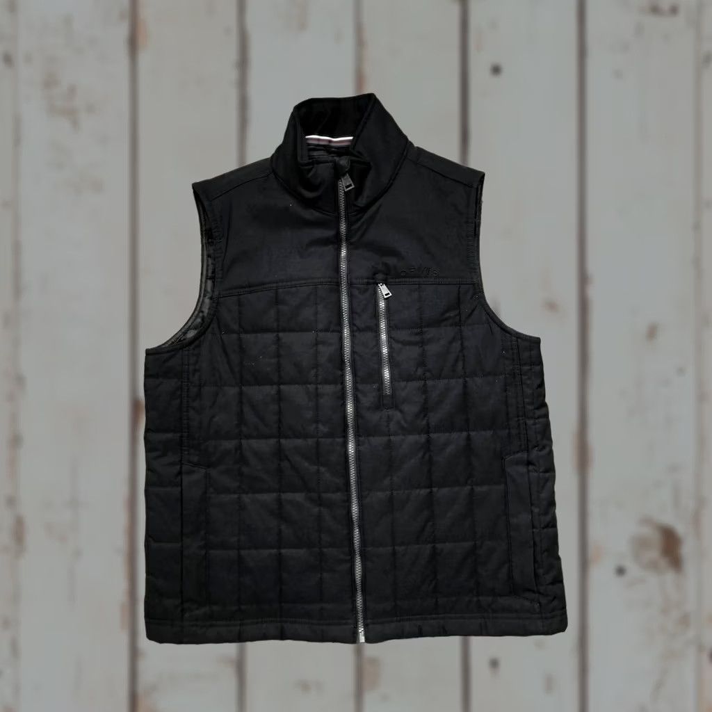 Orvis VINTAGE Orvis Mens Vest M Black Quilted Insulated Full Zip Chest Pocket Size US M / EU 48-50 / 2 - 1 Thumbnail