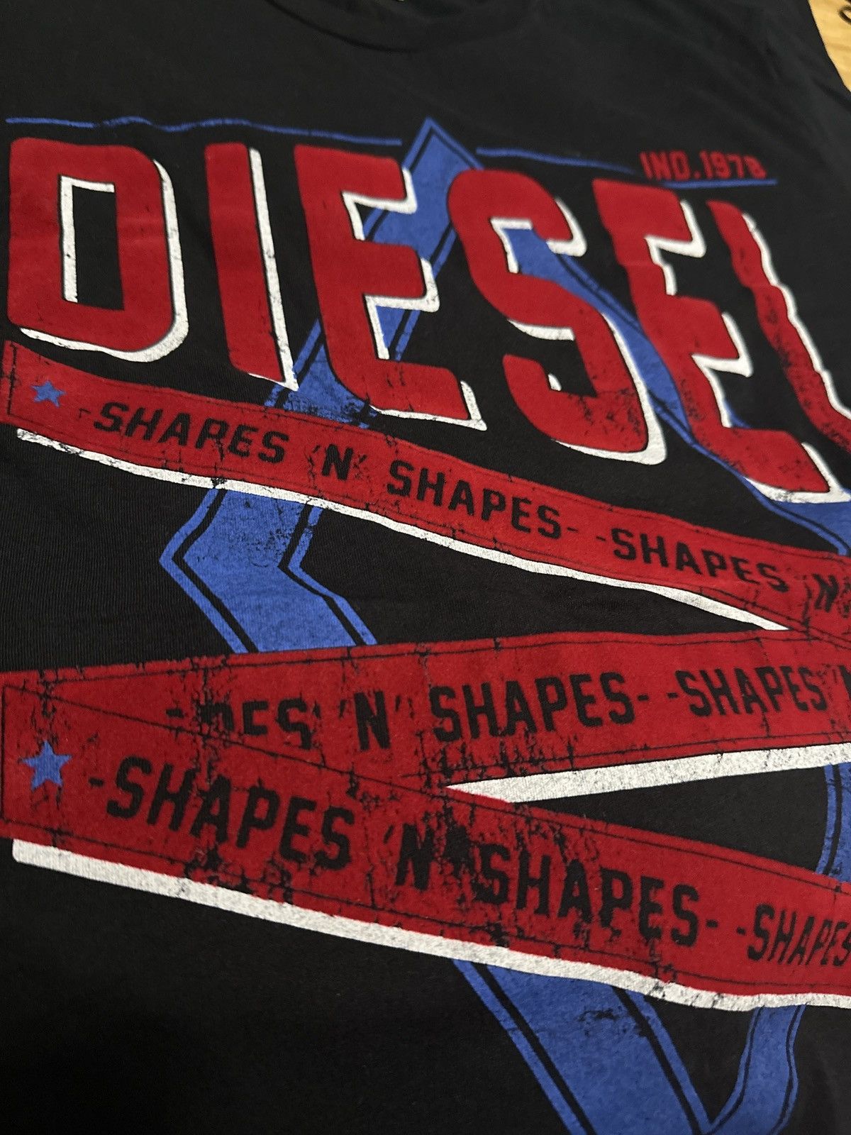 Diesel Diesel Graphic T-Shirt Size US S / EU 44-46 / 1 - 6 Thumbnail