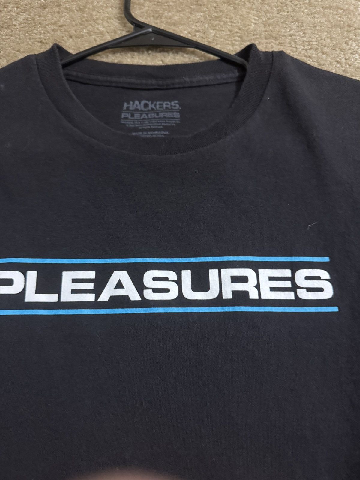 Pleasures Hackers tee Size US XL / EU 56 / 4 - 4 Thumbnail