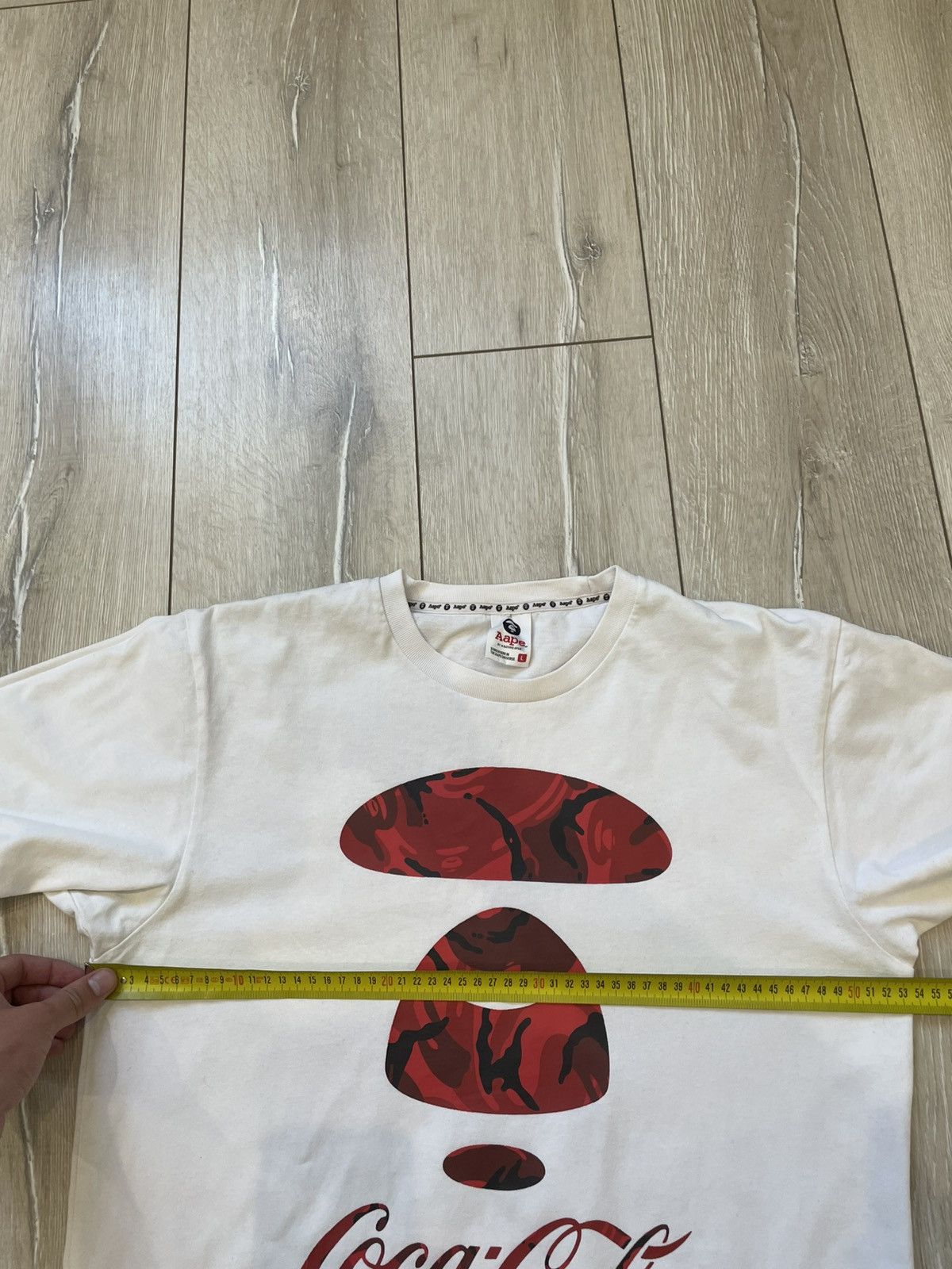 Bape × Coca Cola Aape by A Bathing Ape T-shirt size L Coca-Cola collaboration Size US L / EU 52-54 / 3 - 14 Thumbnail