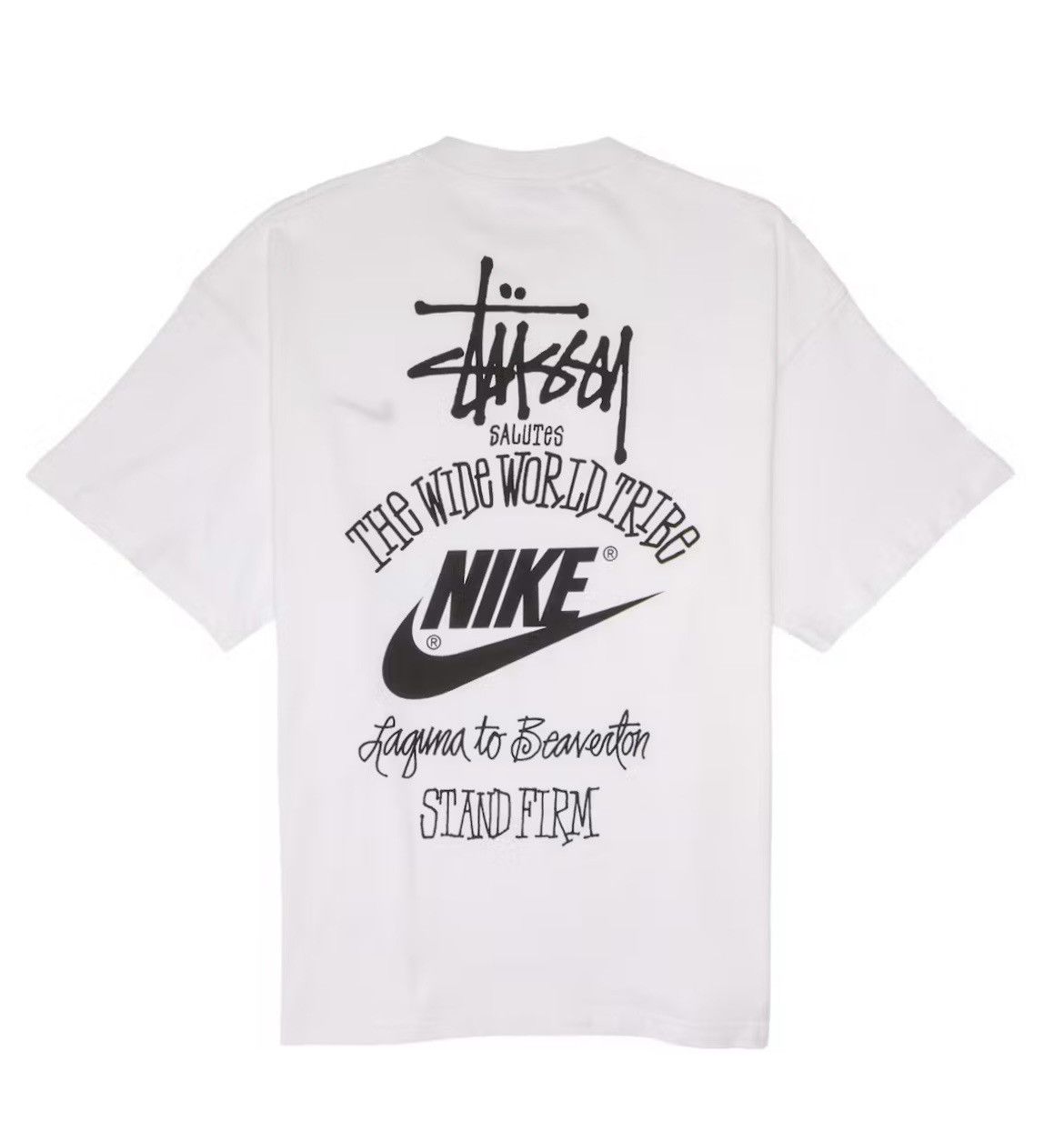 Nike × Stussy Nike x Stussy The Wide World Tribe T-Shirt Size US L / EU 52-54 / 3 - 1 Thumbnail