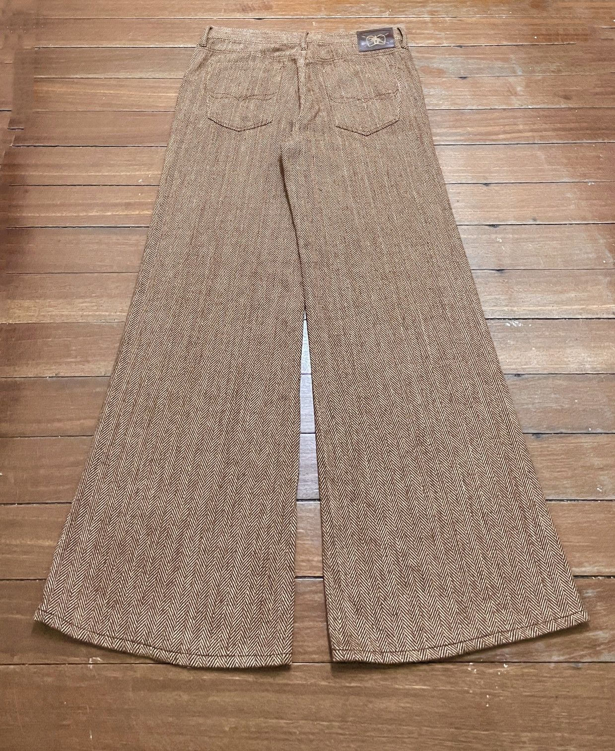 Polo Ralph Lauren Rare Vintage Polo Ralph Lauren Mcmlxvic Flared Pants 1990s Size US 35 - 2 Thumbnail