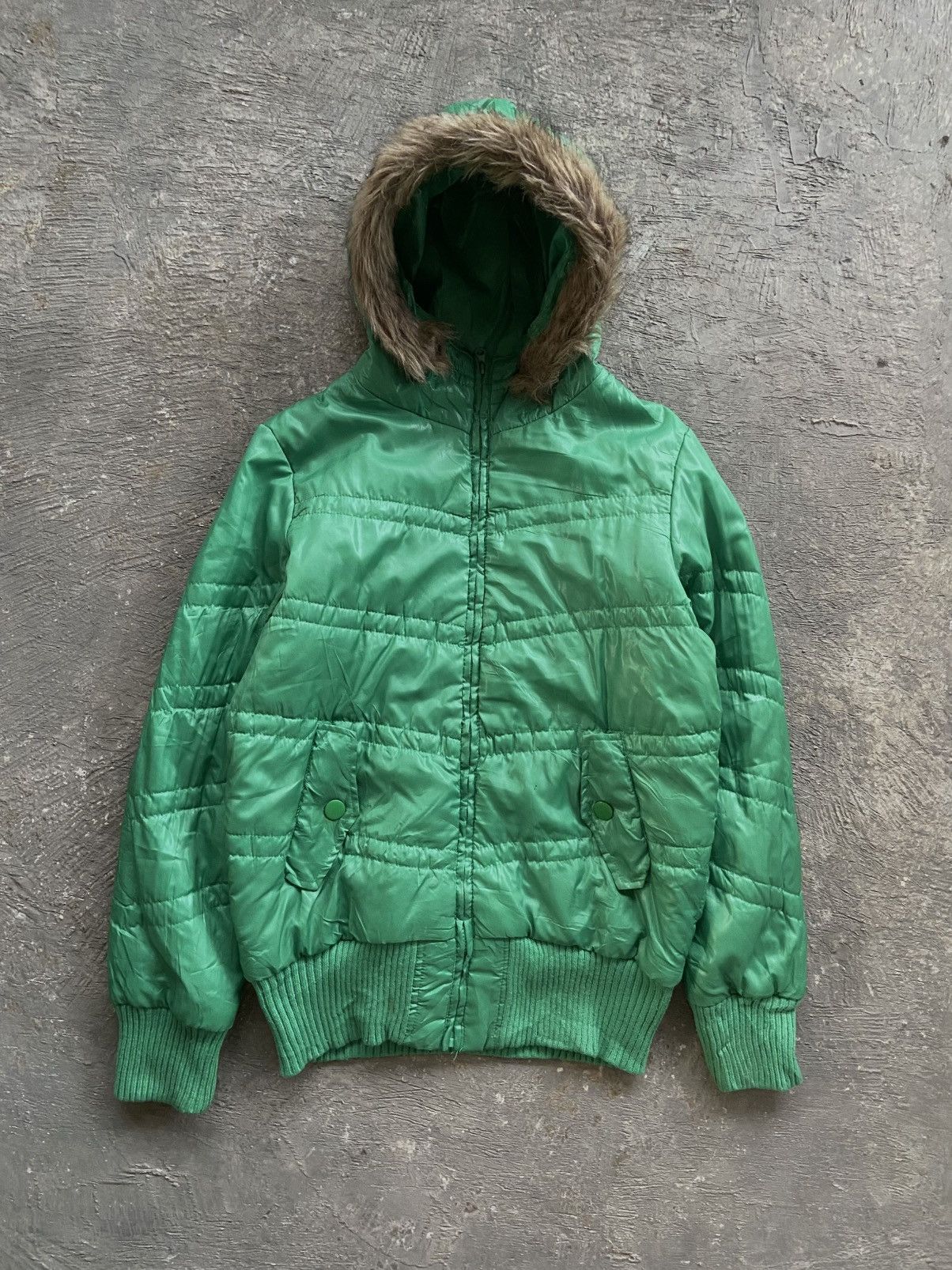 Hysteric Glamour 2000s Calfit - Vkei Style Fur Puffer Jacket Size US L / EU 52-54 / 3 - 1 Thumbnail