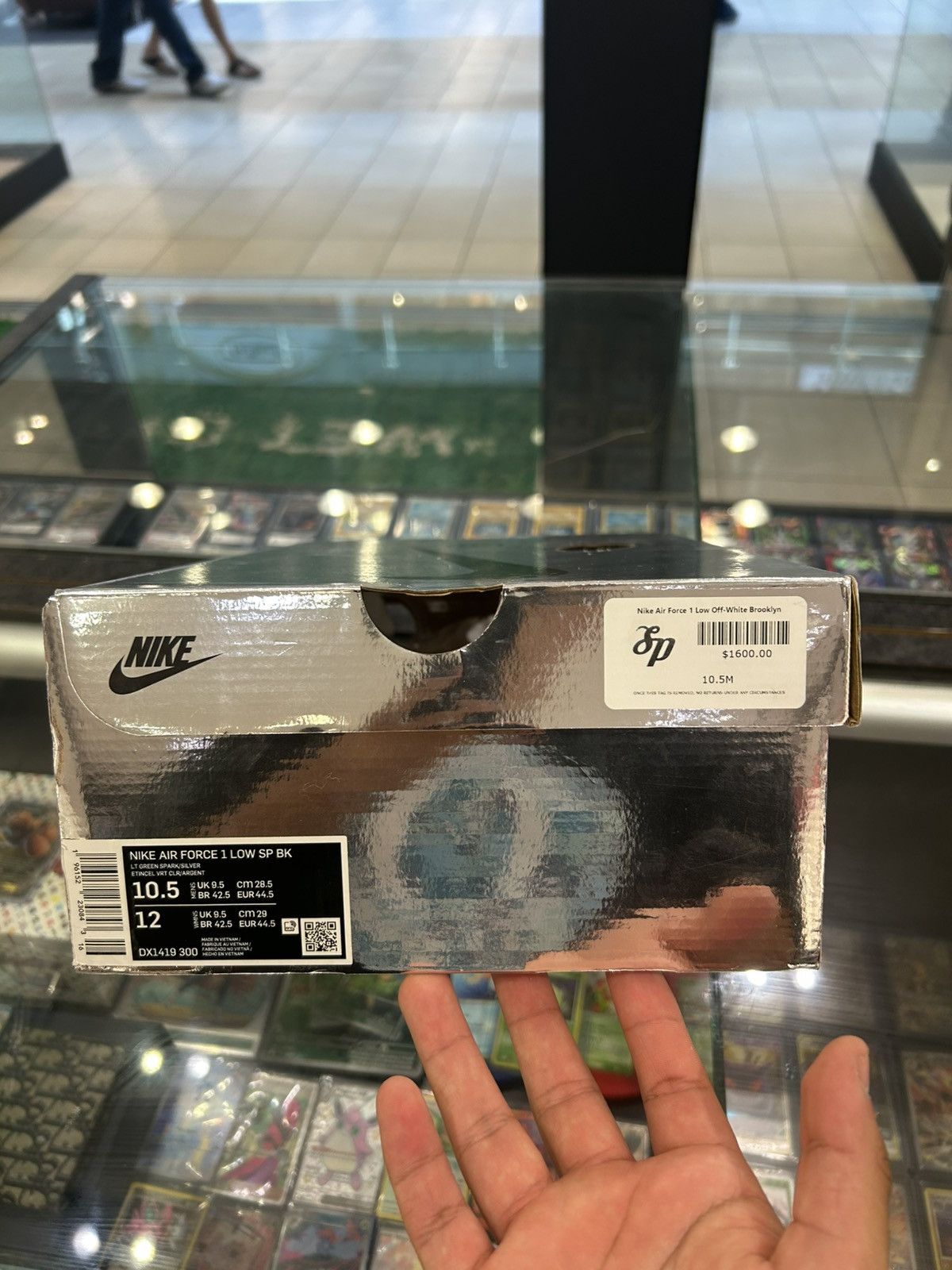 Nike × Off-White Offwhite nike air force one brooklyn Size US 10.5 / EU 43-44 - 11 Thumbnail