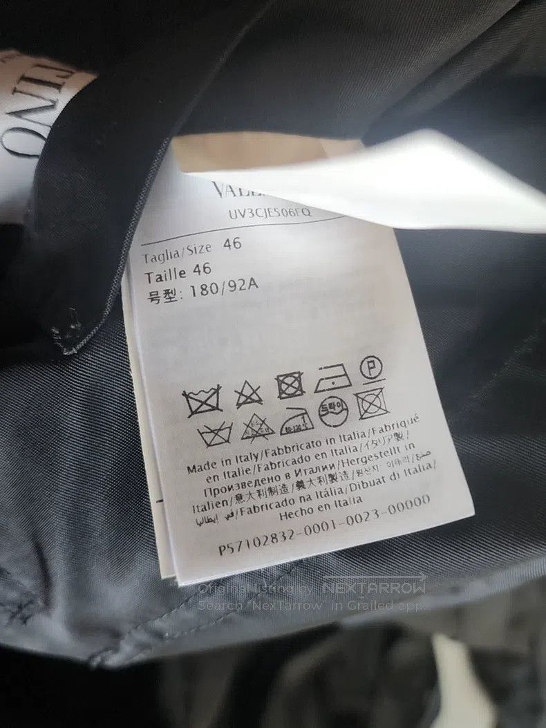 Valentino Valentino Letter logo print windproof hooded jacket jacket Size US S / EU 44-46 / 1 - 4 Thumbnail