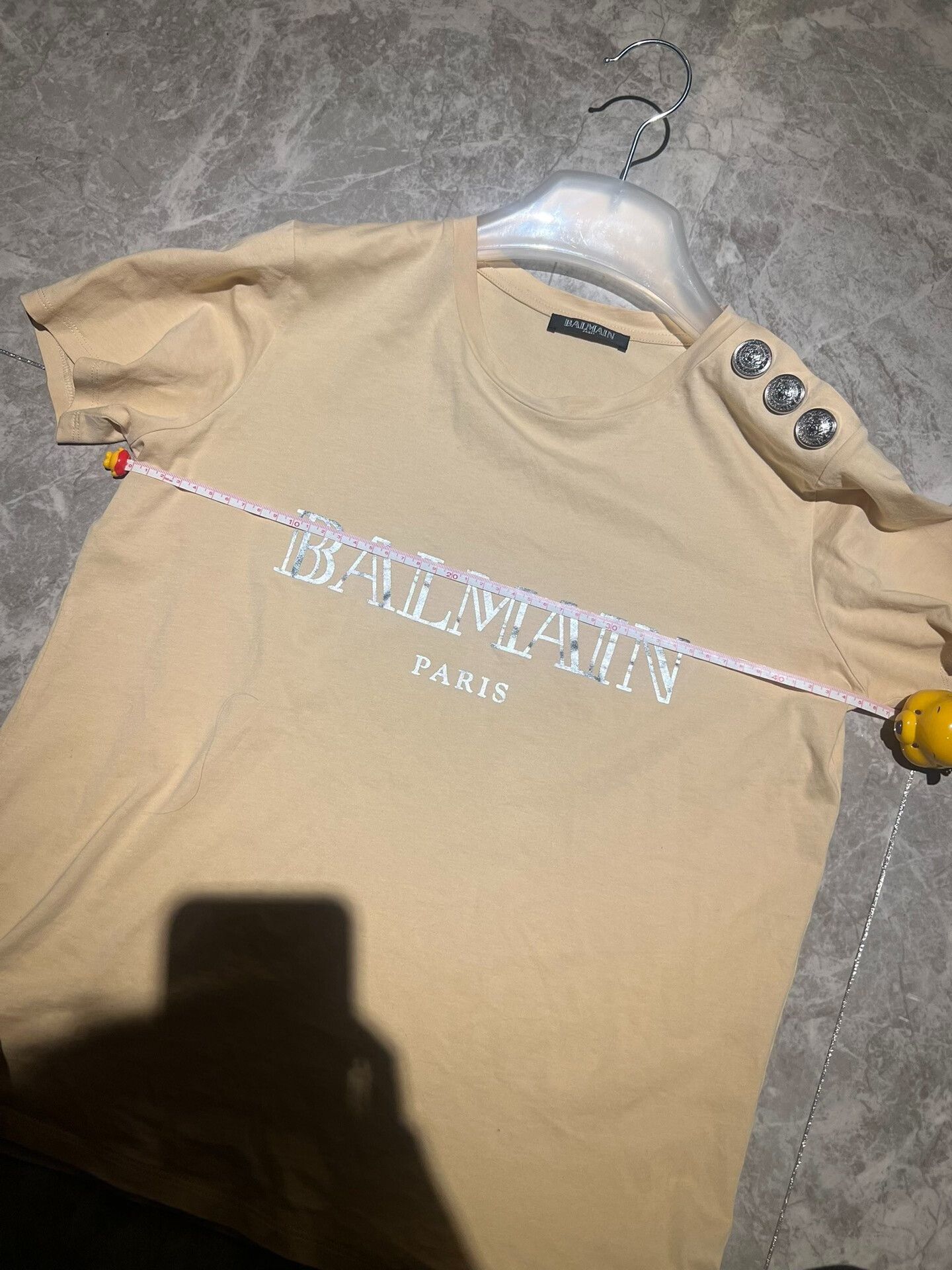 Balmain Balmain Short Sleeve T-Shirt Size 36 Size XS / US 0-2 / IT 36-38 - 1 Thumbnail