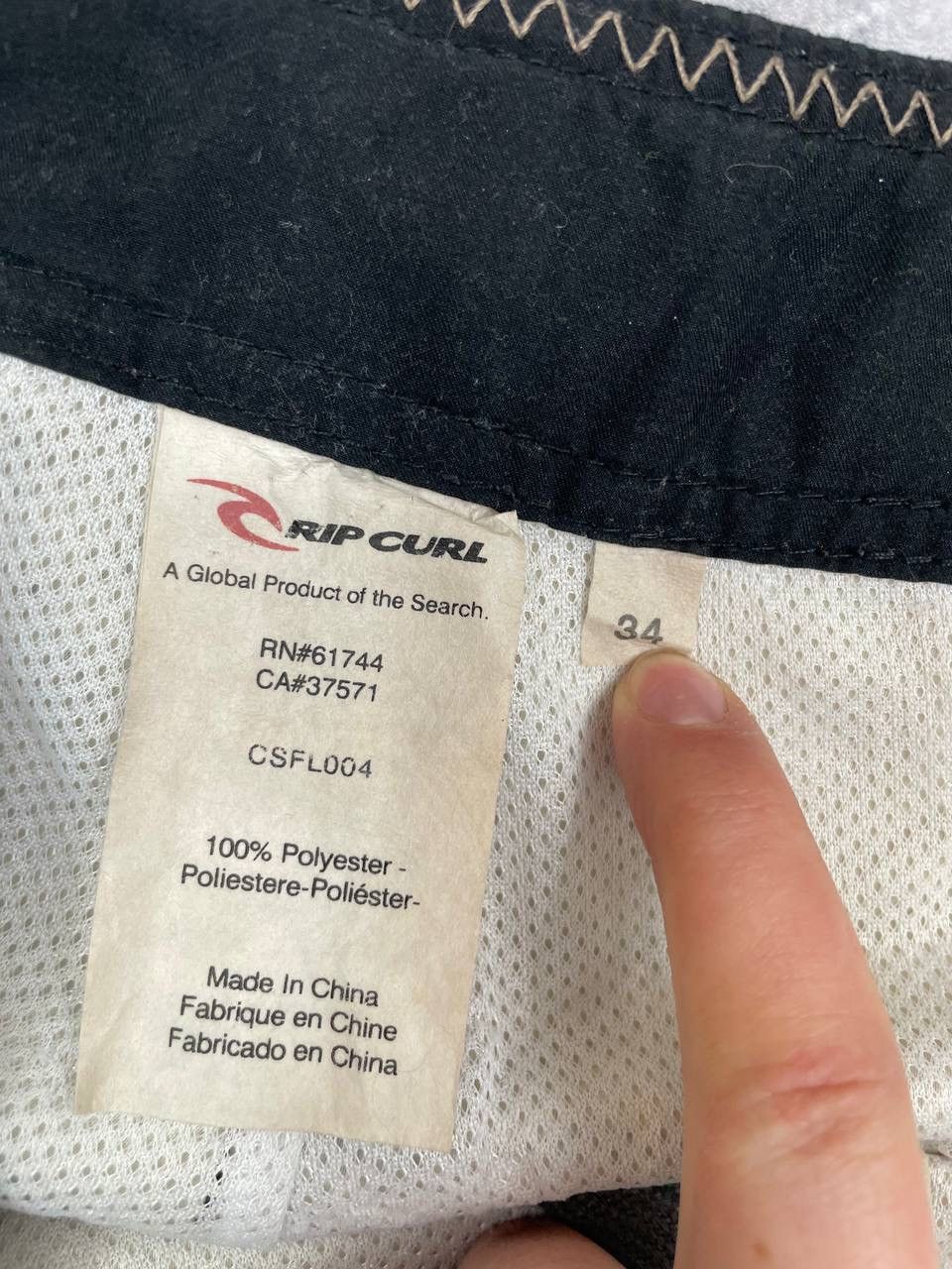 Ripcurl Rip Curl Men Swim Shorts Beige Floral Size W34 Size US 34 / EU 50 - 4 Thumbnail