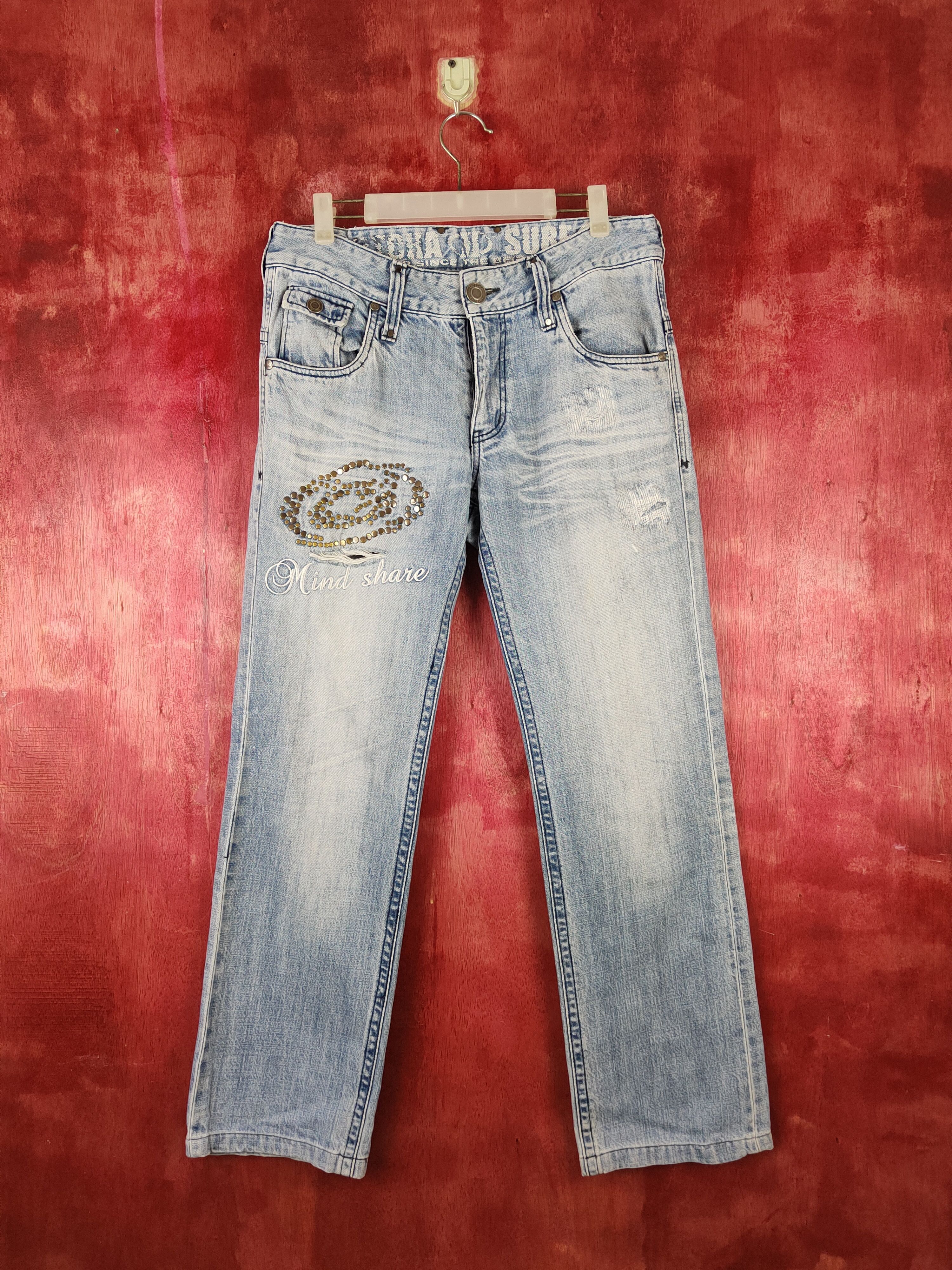 Gotcha Blue Distressed Multipocket Denim #S1615
