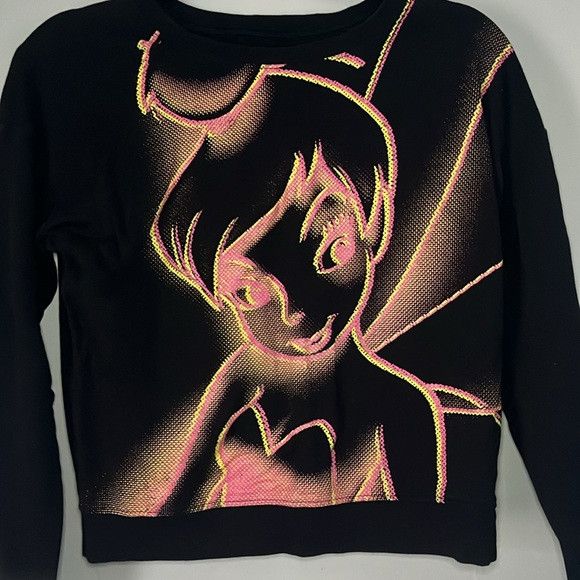 Disney Disney Tinkerbell crew neck long sleeve juniors size Medium Size M / US 6-8 / IT 42-44 - 2 Thumbnail