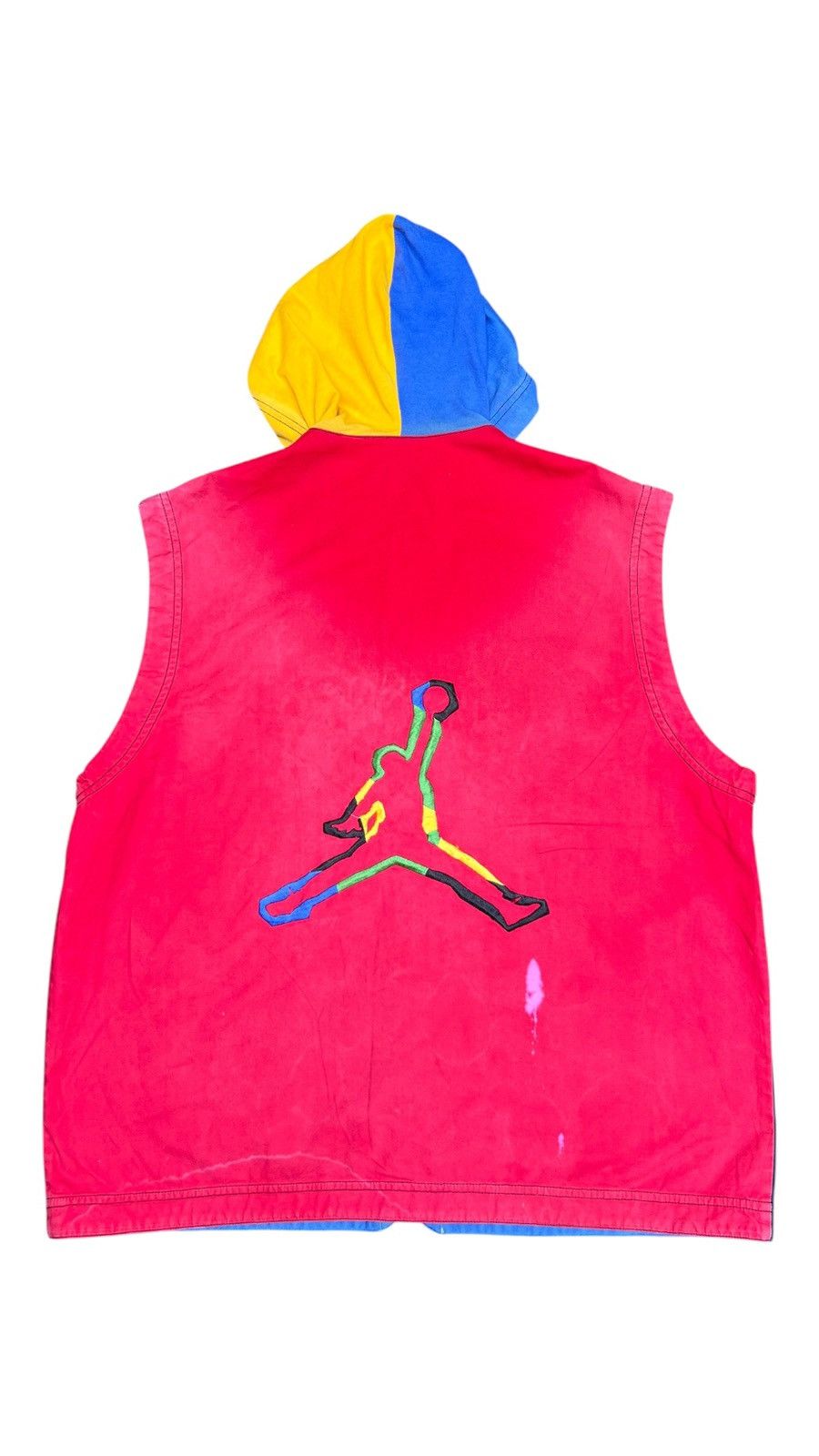 Nike Vintage Vest Jacket Nike Air Jordan Size US XL / EU 56 / 4 - 2 Thumbnail
