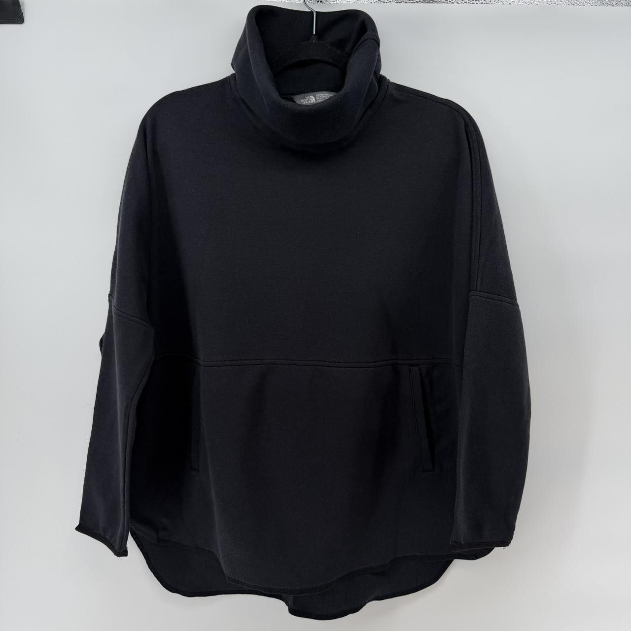 The North Face The North Face Poncho Sweatshirt Women's S Black Cozy Size S / US 4 / IT 40 - 1 Thumbnail