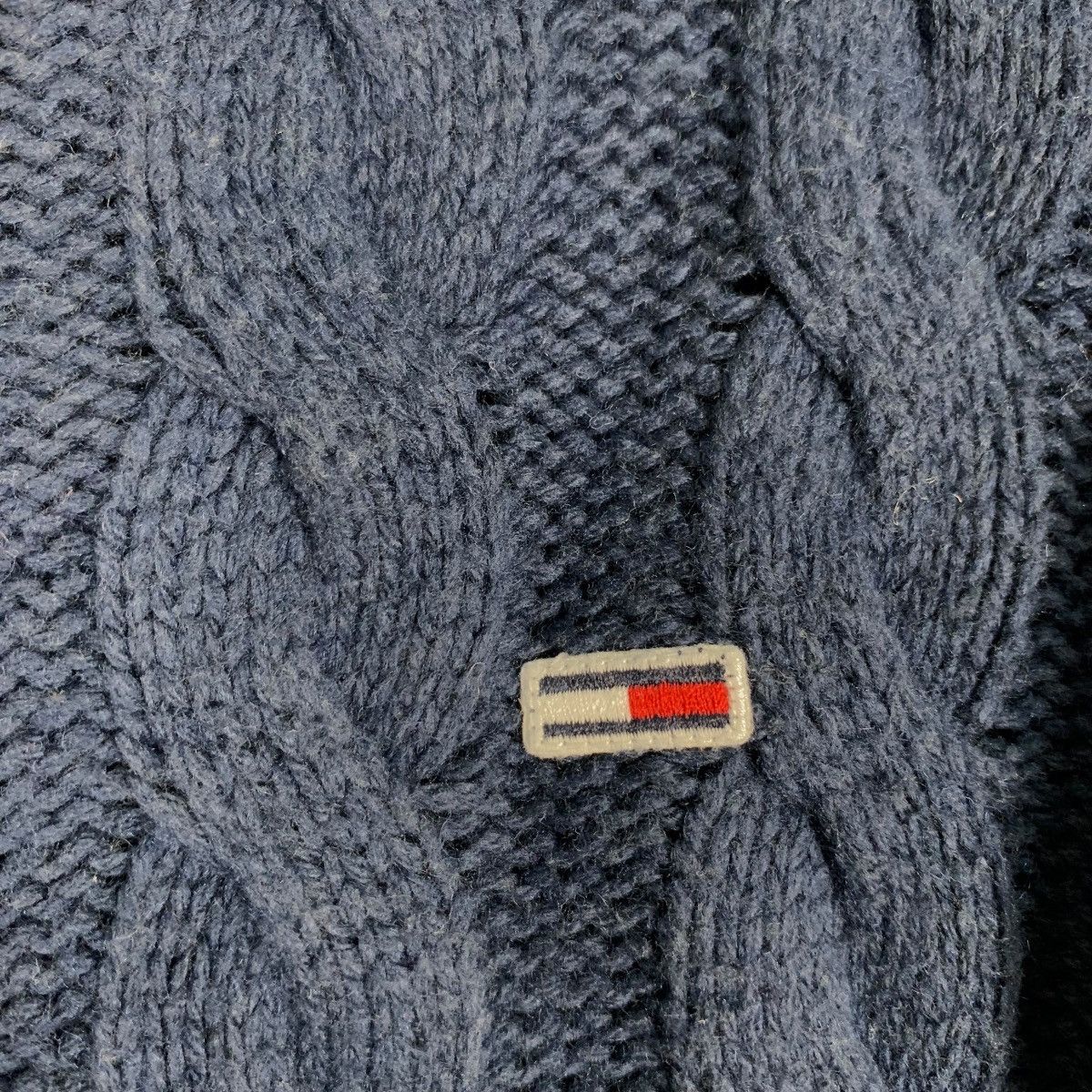 Tommy Jeans TOMMY JEANS Small Logo Knitted Sweater #1224-C55 Size US M / EU 48-50 / 2 - 10 Thumbnail