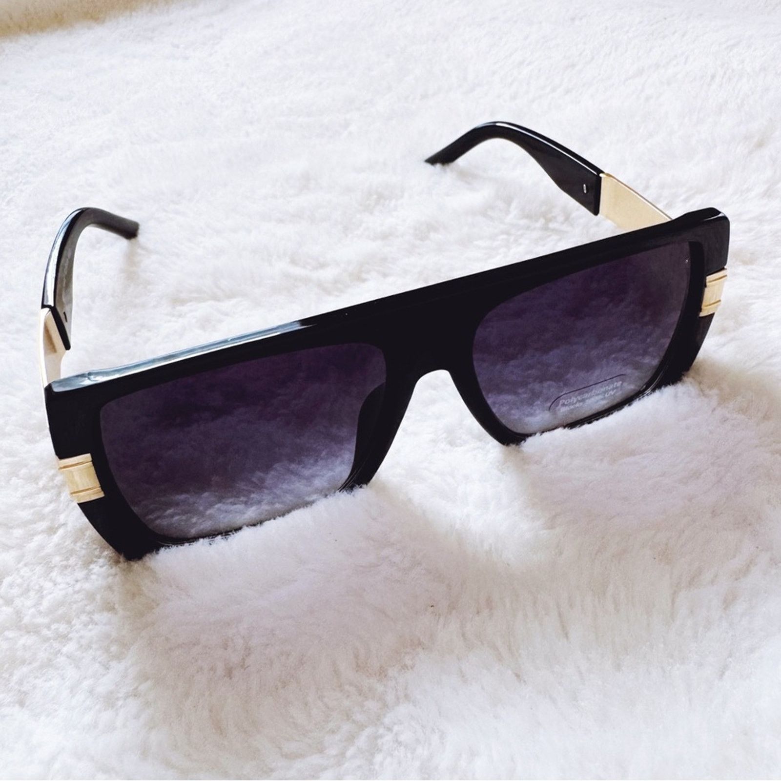 Other Inez Black Oversized Square Sunglasses Size ONE SIZE - 5 Thumbnail
