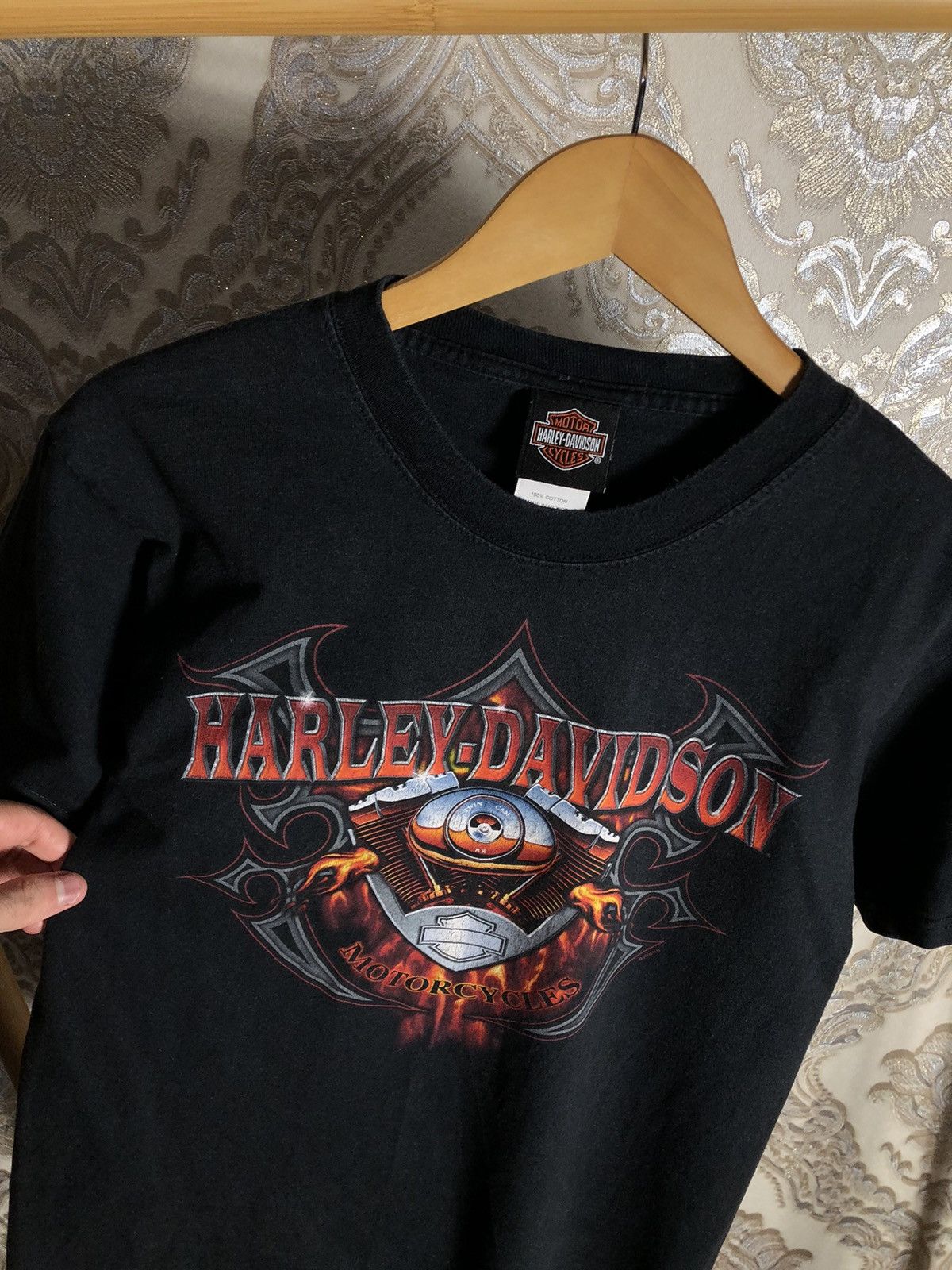 Harley Davidson VINTAGE HARLEY DAVIDSON ORLANDO MOTORCYCLE FLORIDA Y2K 90s Size US M / EU 48-50 / 2 - 2 Thumbnail