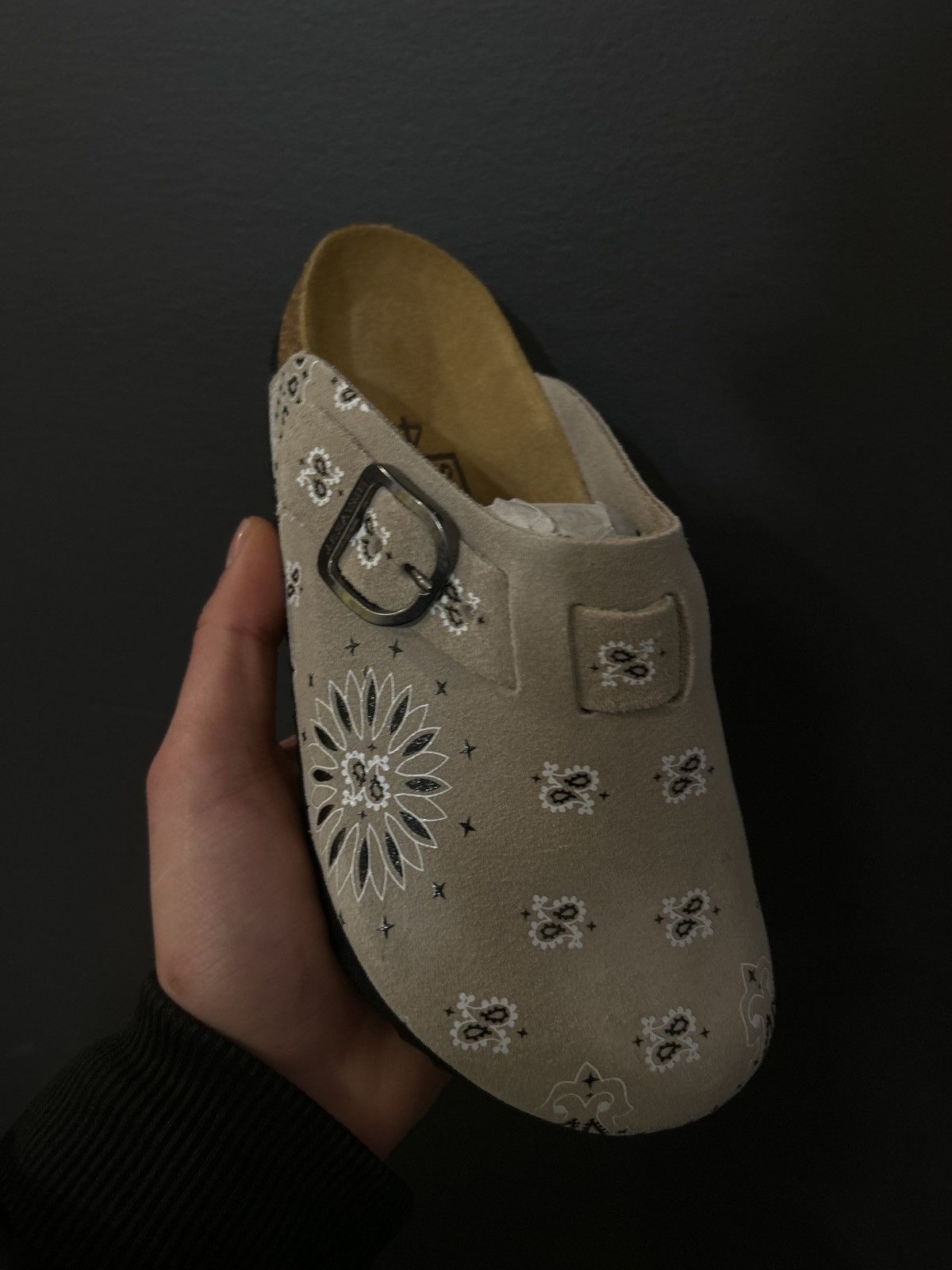 Other Bravest Suede Paisley Mules Size US 4 / IT 34 - 1 Thumbnail