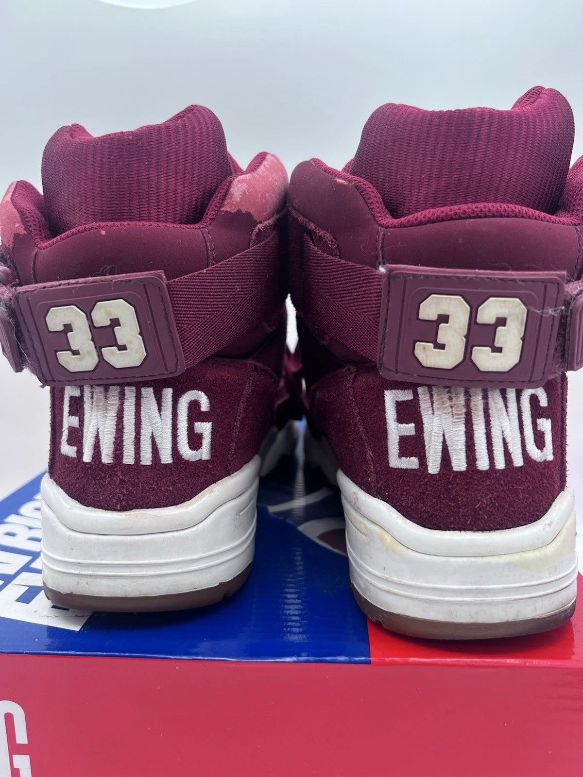 Ewing Athletics Ewing 33 91175 Basketball Sneaker MEN SIZE 10.5 (NO INSOLES) Size US 10.5 / EU 43-44 - 6 Thumbnail
