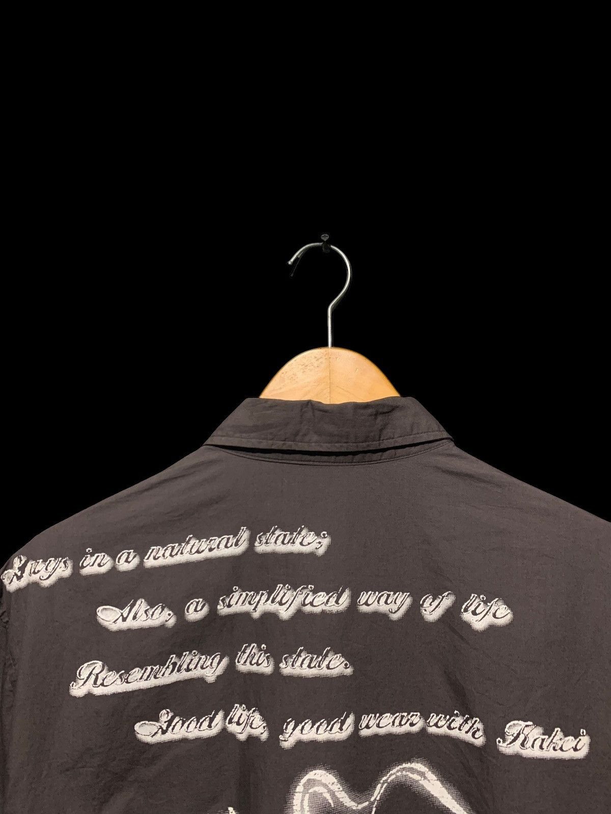 Japanese Brand Vintage Kakej poem dragon japan shirt Size US L / EU 52-54 / 3 - 6 Thumbnail