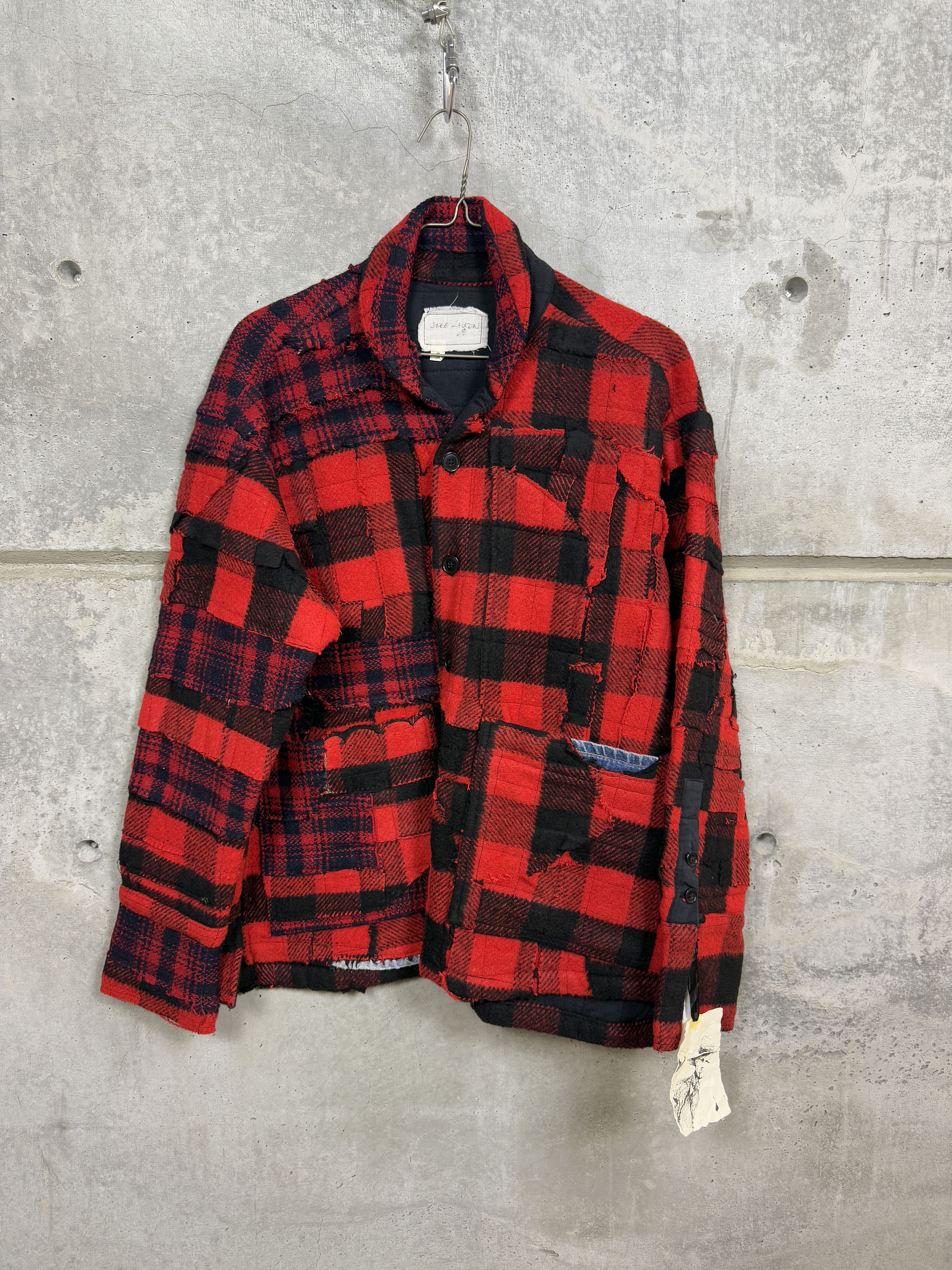 Greg Lauren Greg Lauren Buffalo Stitchwork Boxy Jacket Size US L / EU 52-54 / 3 - 5 Thumbnail