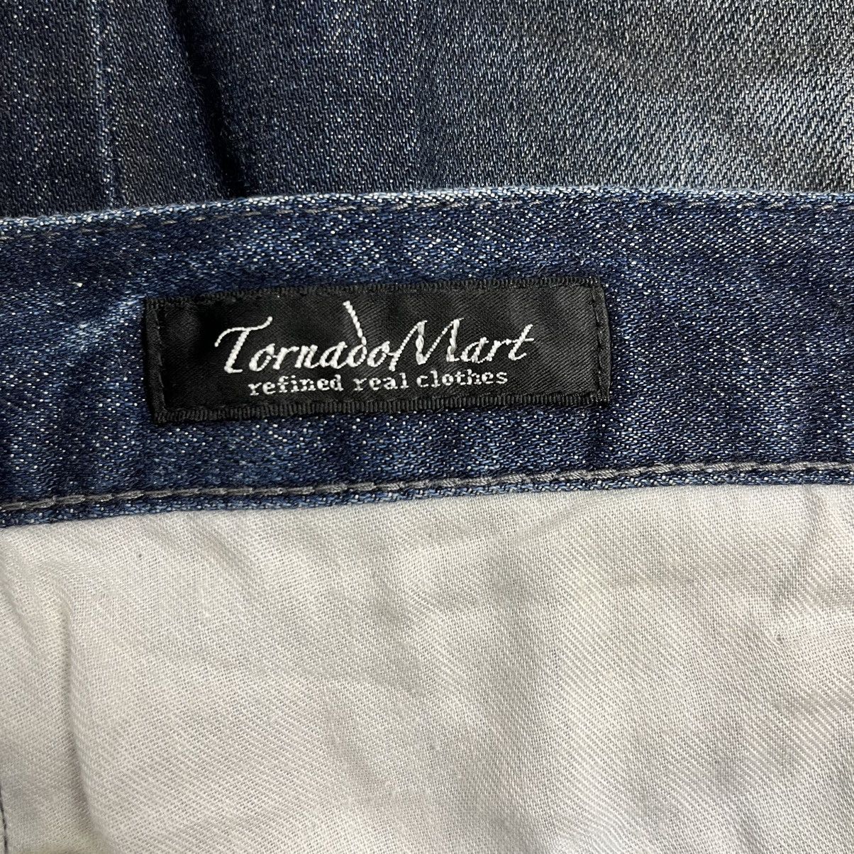 If Six Was Nine × Le Grande Bleu (L.G.B.) × Tornado Mart Tornado Mart japan boot cut wash denim pants Size 30" / US 8 / IT 44 - 11 Thumbnail