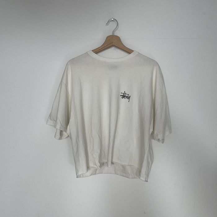 Vintage Stüssy White Dragon Tee | Grailed