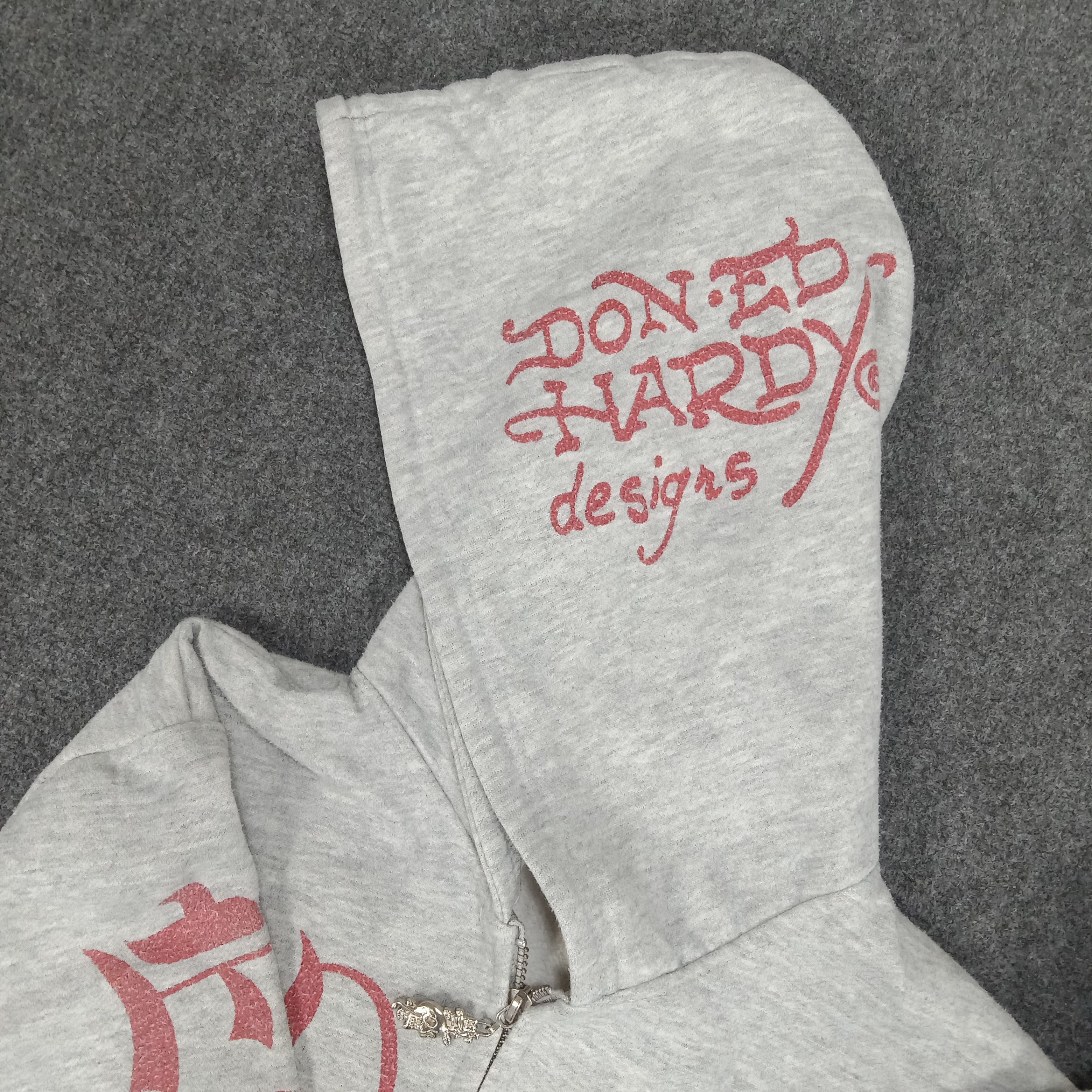 Christian Audigier × Ed Hardy × Vintage Ed Hardy by Christian Audiger Skull Art Hoodies Size US M / EU 48-50 / 2 - 5 Thumbnail