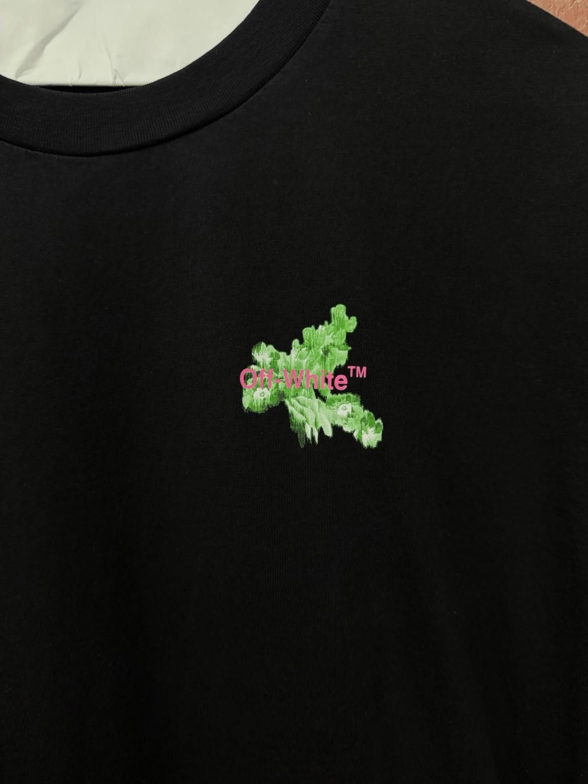 Off-White Off-White 'Colorful Back Logo' Black/Pink T-Shirt (USED) XS Size US XS / EU 42 / 0 - 8 Thumbnail