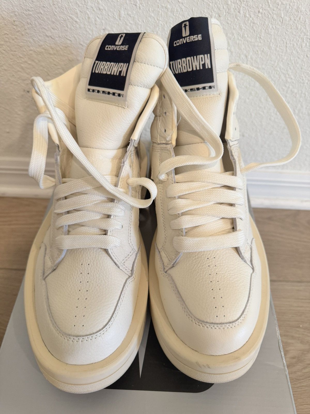 Rick Owens RICK OWENS CONVERSE TURBOWPN MID SNEAKER Size US 8 / EU 41 - 1 Thumbnail