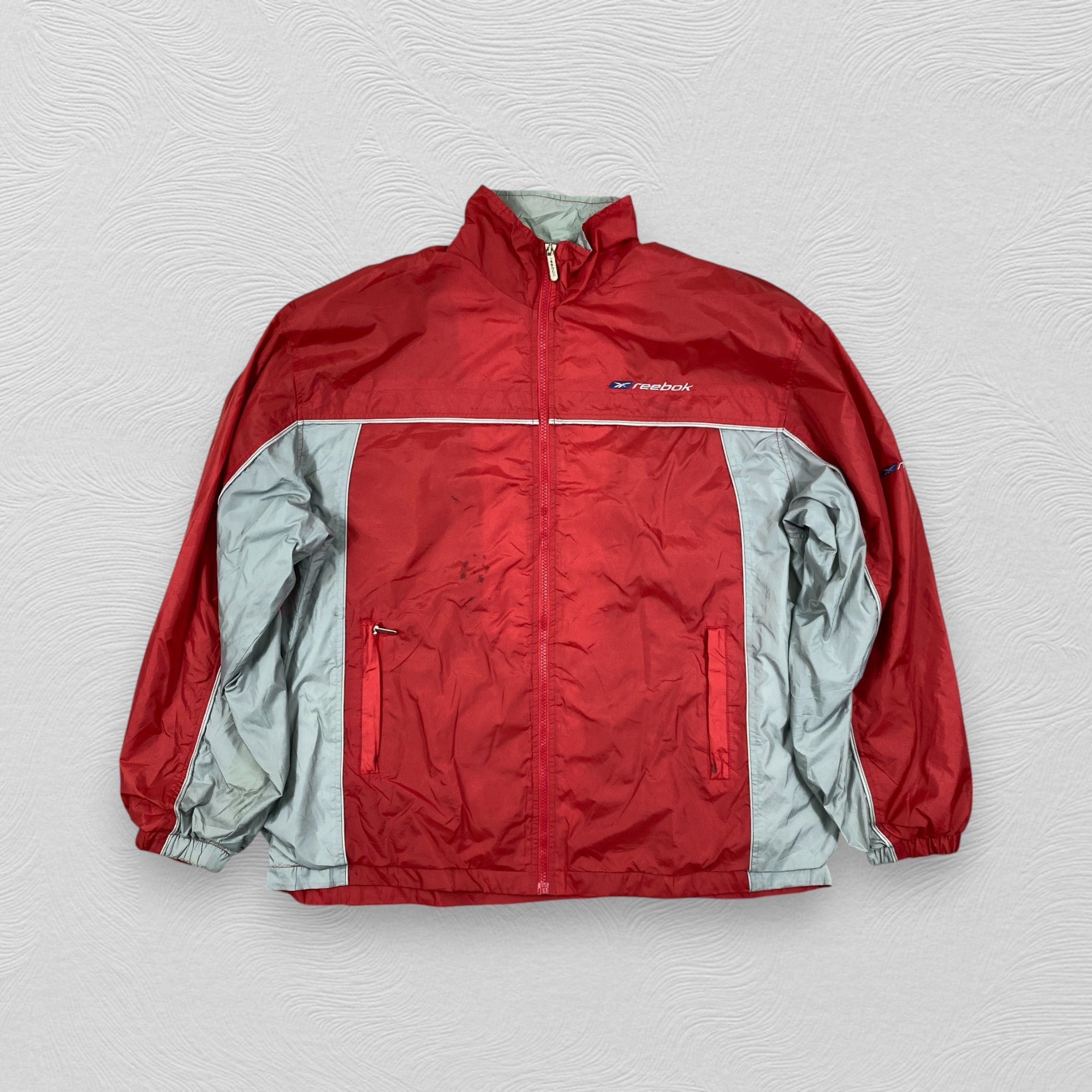 Japanese Brand Reebok Windbreaker Jacket -J143 Size US M / EU 48-50 / 2 - 1 Thumbnail