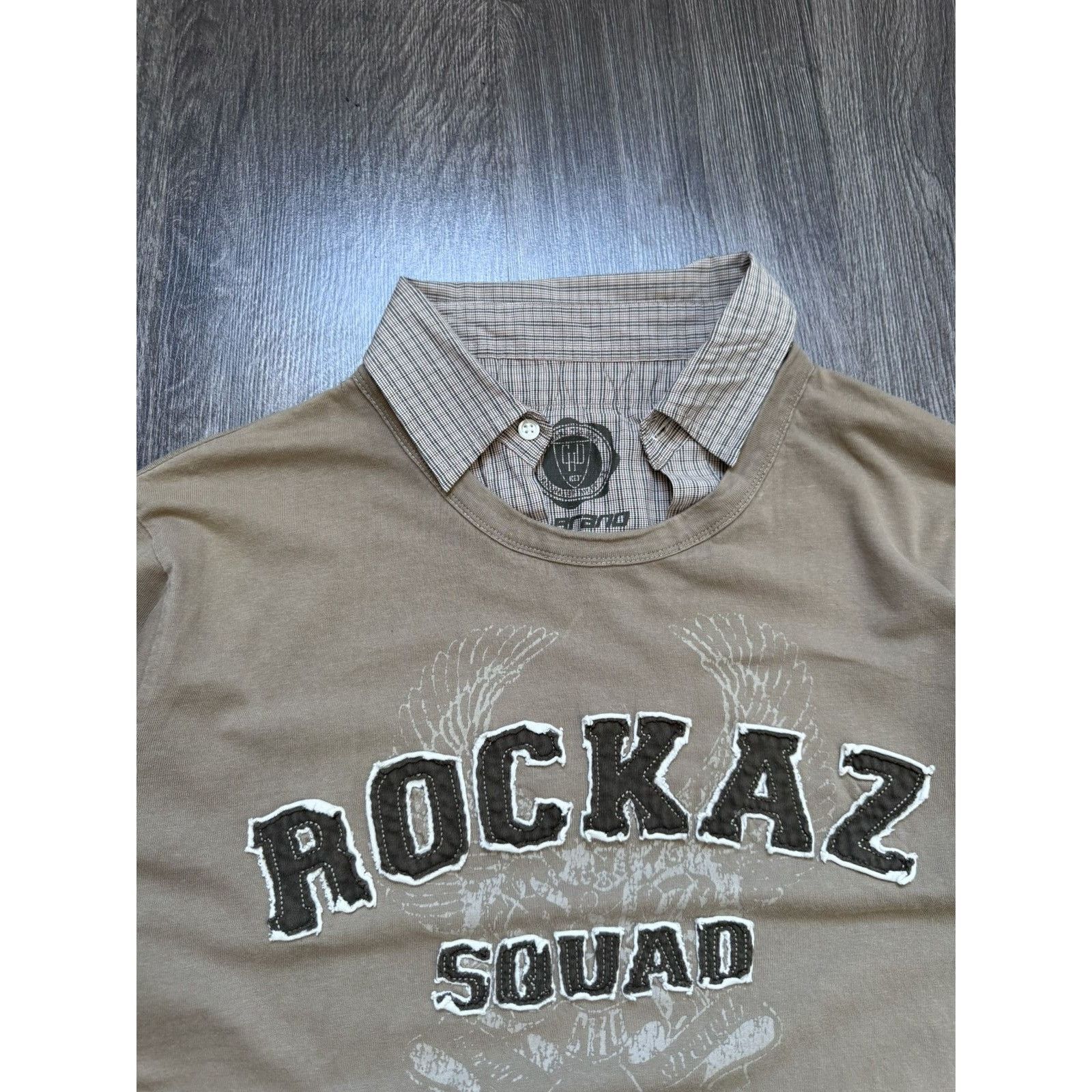 Japanese Brand Y2K Vintage Rockaz Squad Japanese style t-shirt Size US M / EU 48-50 / 2 - 3 Thumbnail