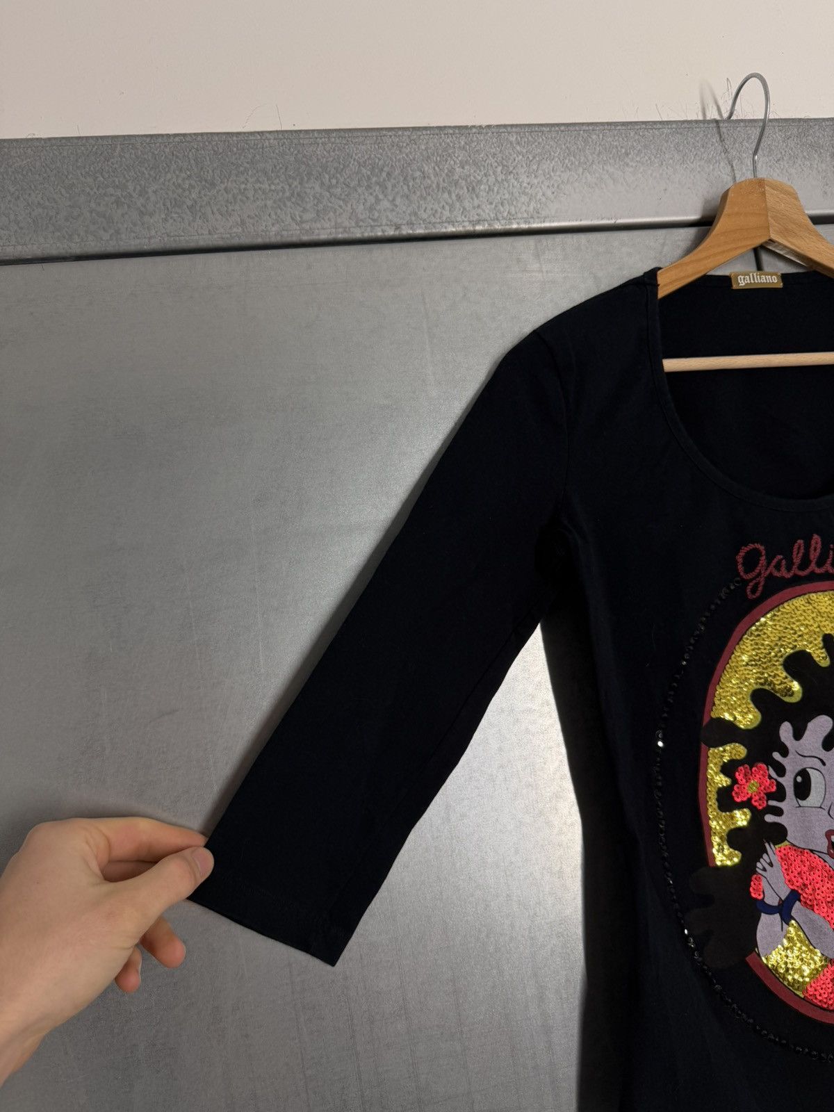 John Galliano Vintage 00s John Galliano Betty Boop 3/4 Sleeve Length Size XS / US 0-2 / IT 36-38 - 7 Thumbnail