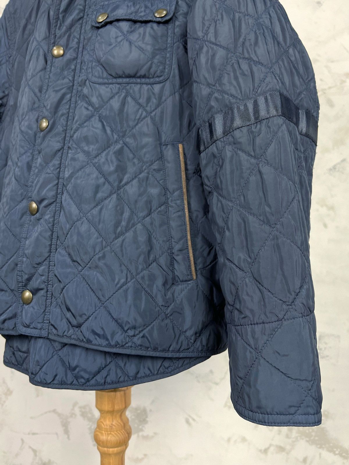 Ralph Lauren Polo Ralph Lauren Sport Blue Quilted Jacket Size L - XL Size XL / US 12-14 / IT 48-50 - 5 Thumbnail