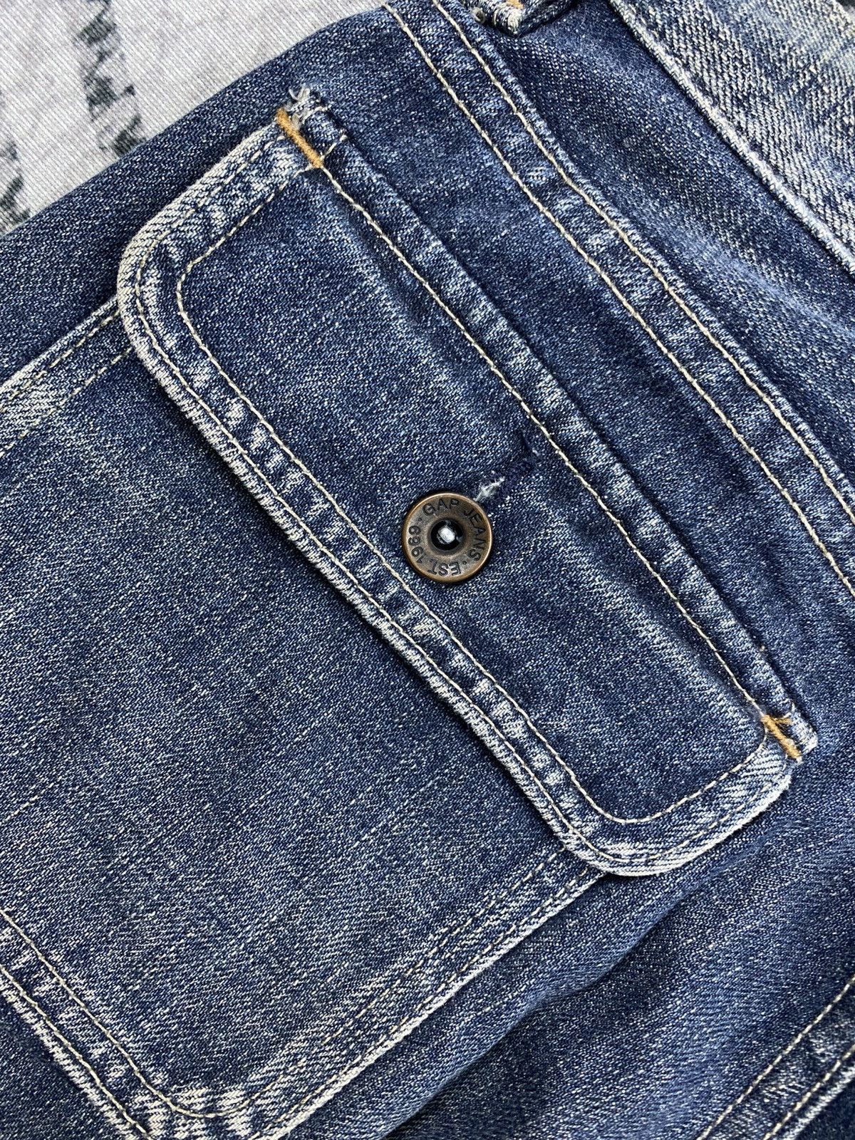 Gap Vintage Gap Bush Pants Washed Jeans Size 30" / US 8 / IT 44 - 11 Thumbnail