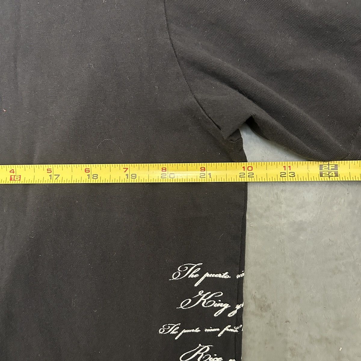 Vlone VLONE Yamborghini Eliantte A$AP Yams Tee Black Size L Size US L / EU 52-54 / 3 - 6 Thumbnail