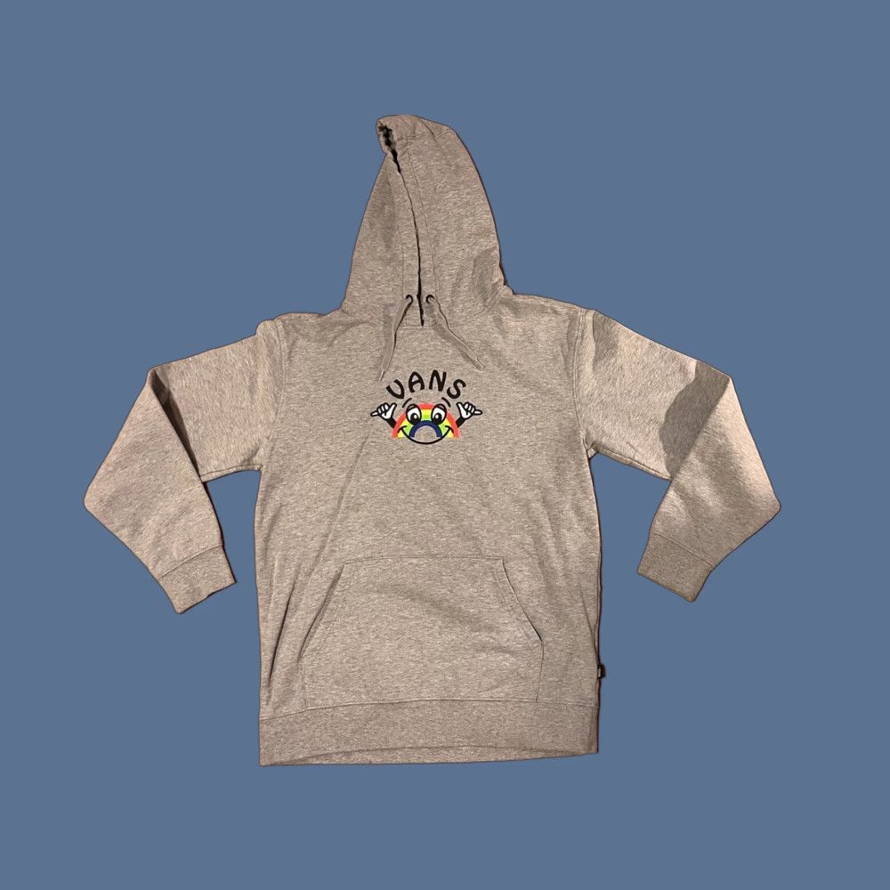Vans VANS Rainbow Hoodie Men’s Medium Grey Shirt? Size US M / EU 48-50 / 2 - 1 Thumbnail