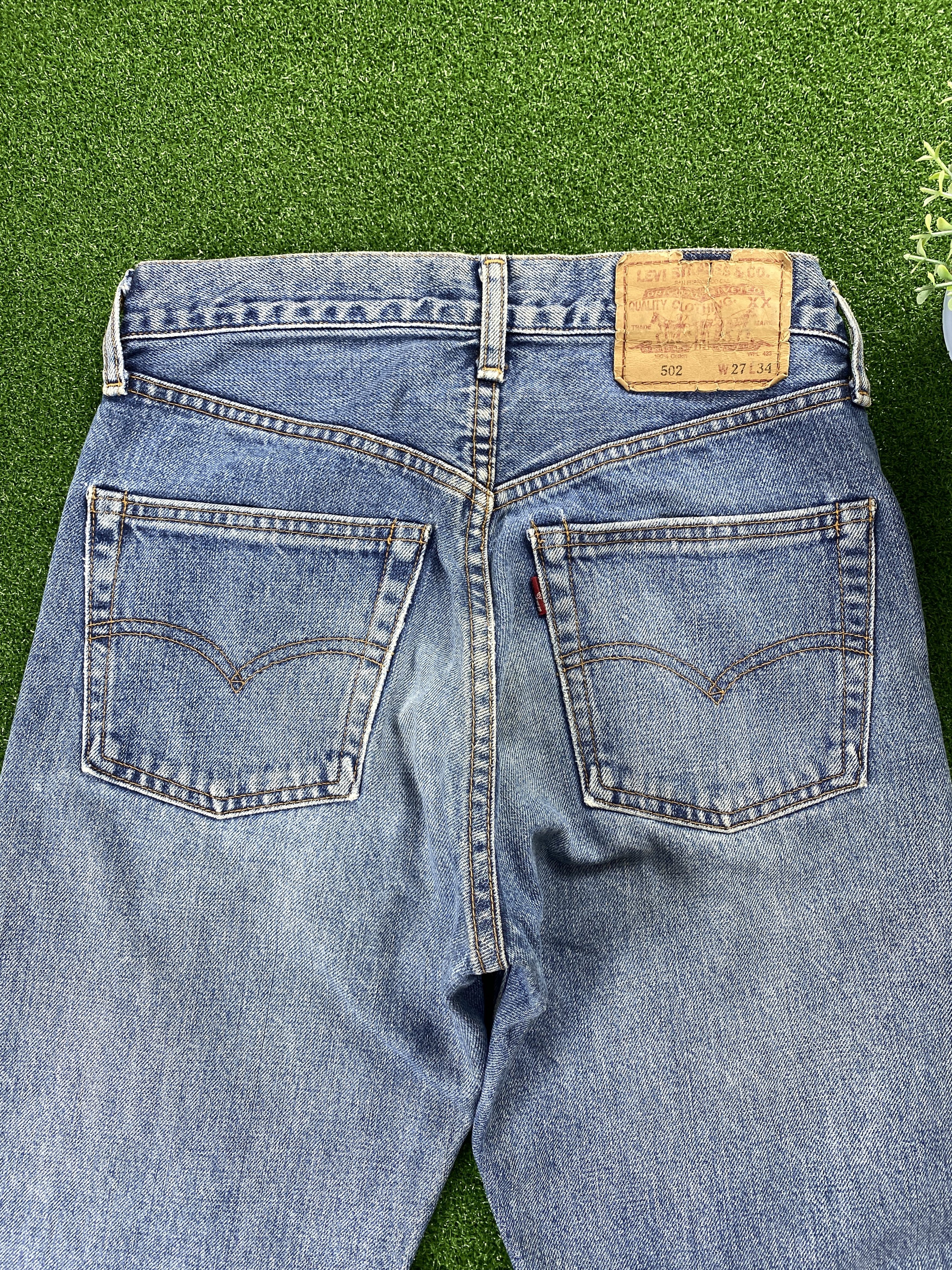 Levi's 💢 Rindem Levi's 502 Vintage Jeans CP0086 Size US 27 - 8 Thumbnail